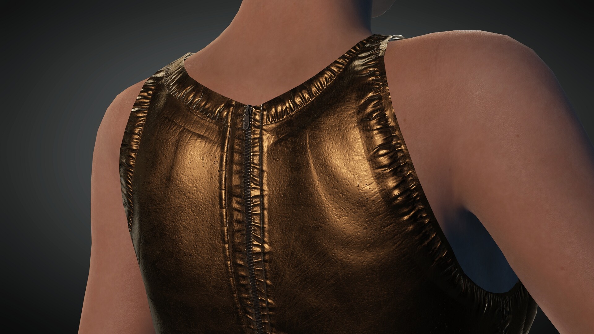 Max studio metallic hot sale mesh swing dress