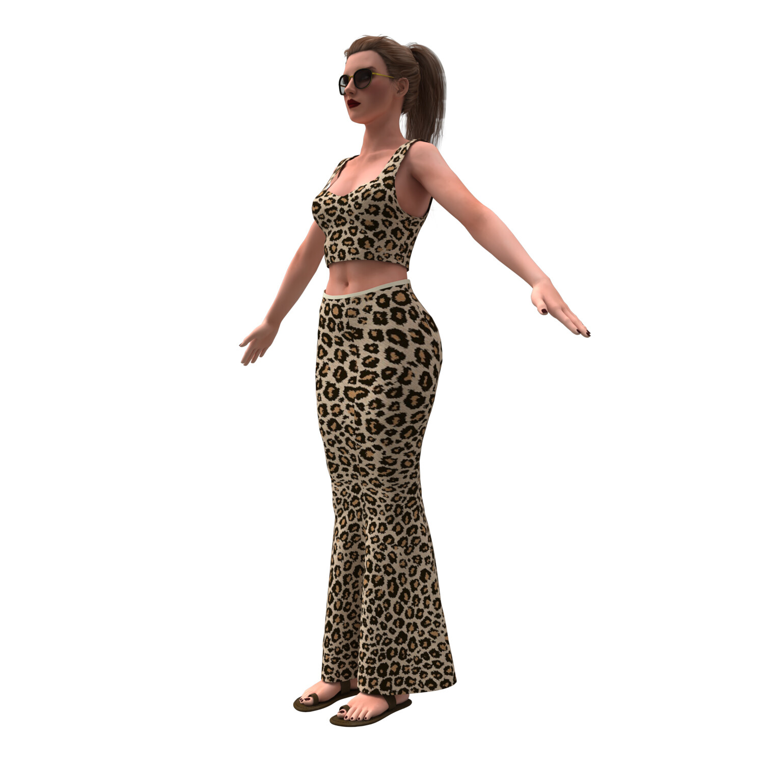 Fishtail skirt 3d on sale