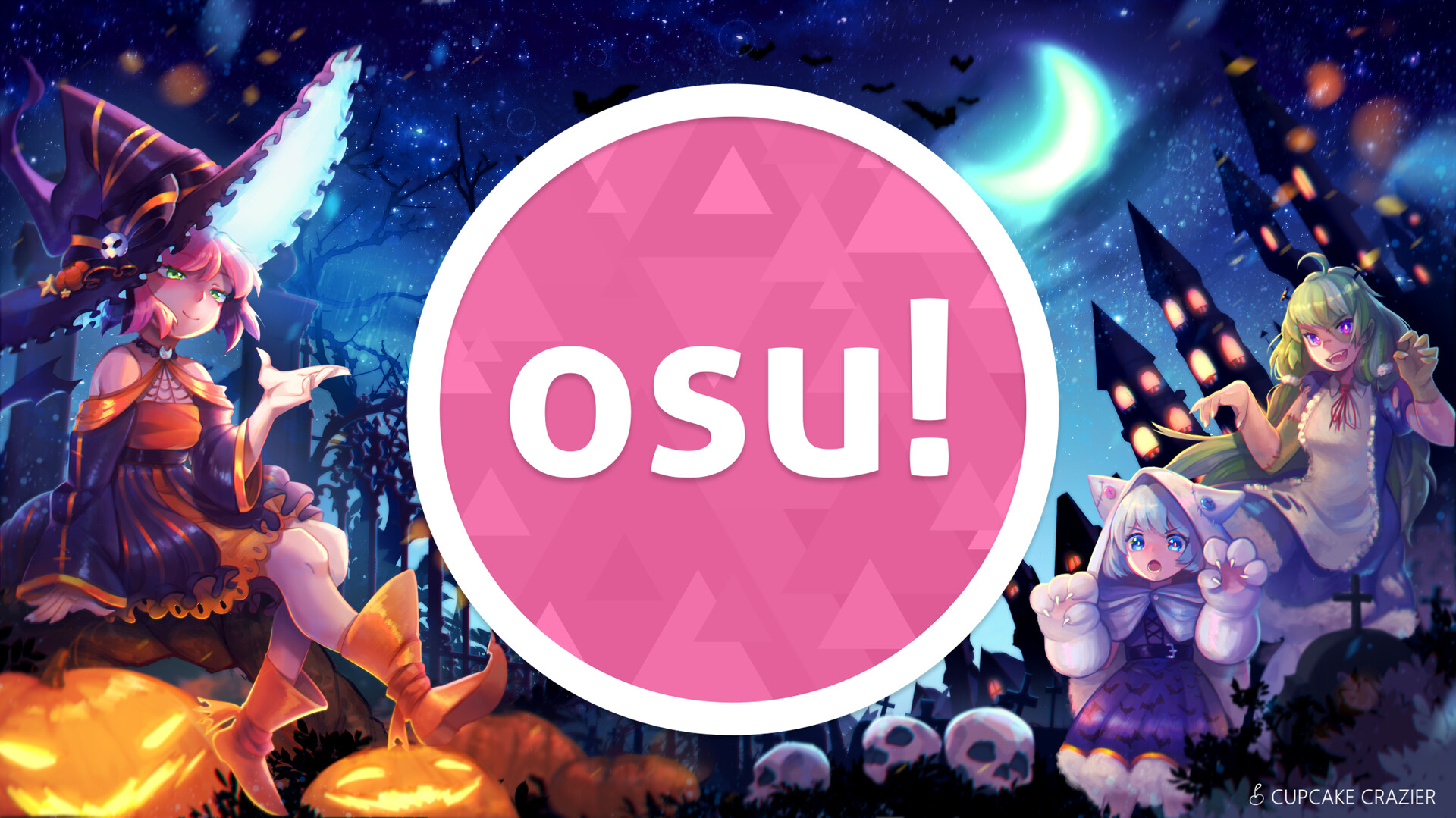 ArtStation OSU! halloween contest 2020 ( 1 place )
