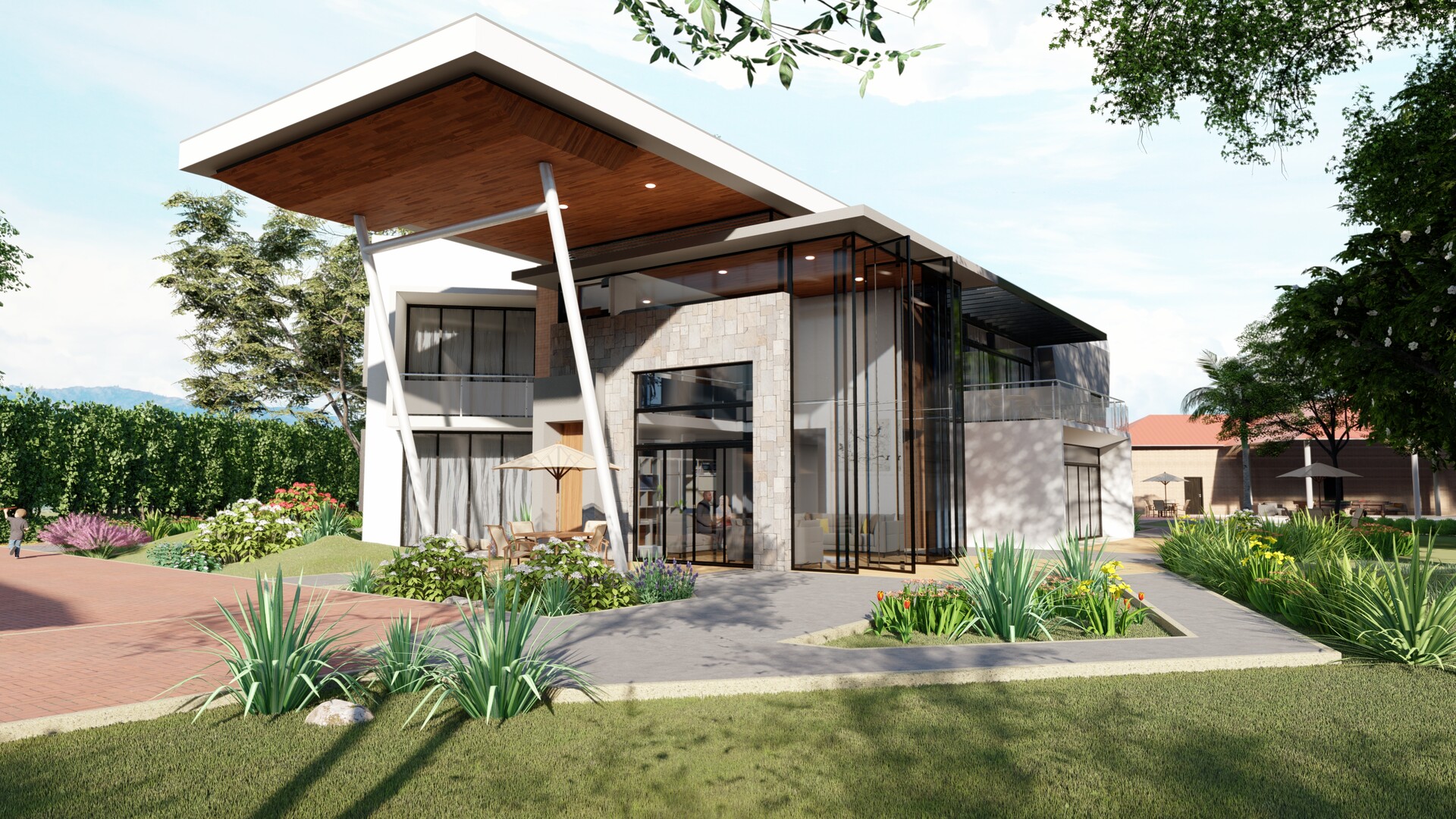 ArtStation - render cabaña