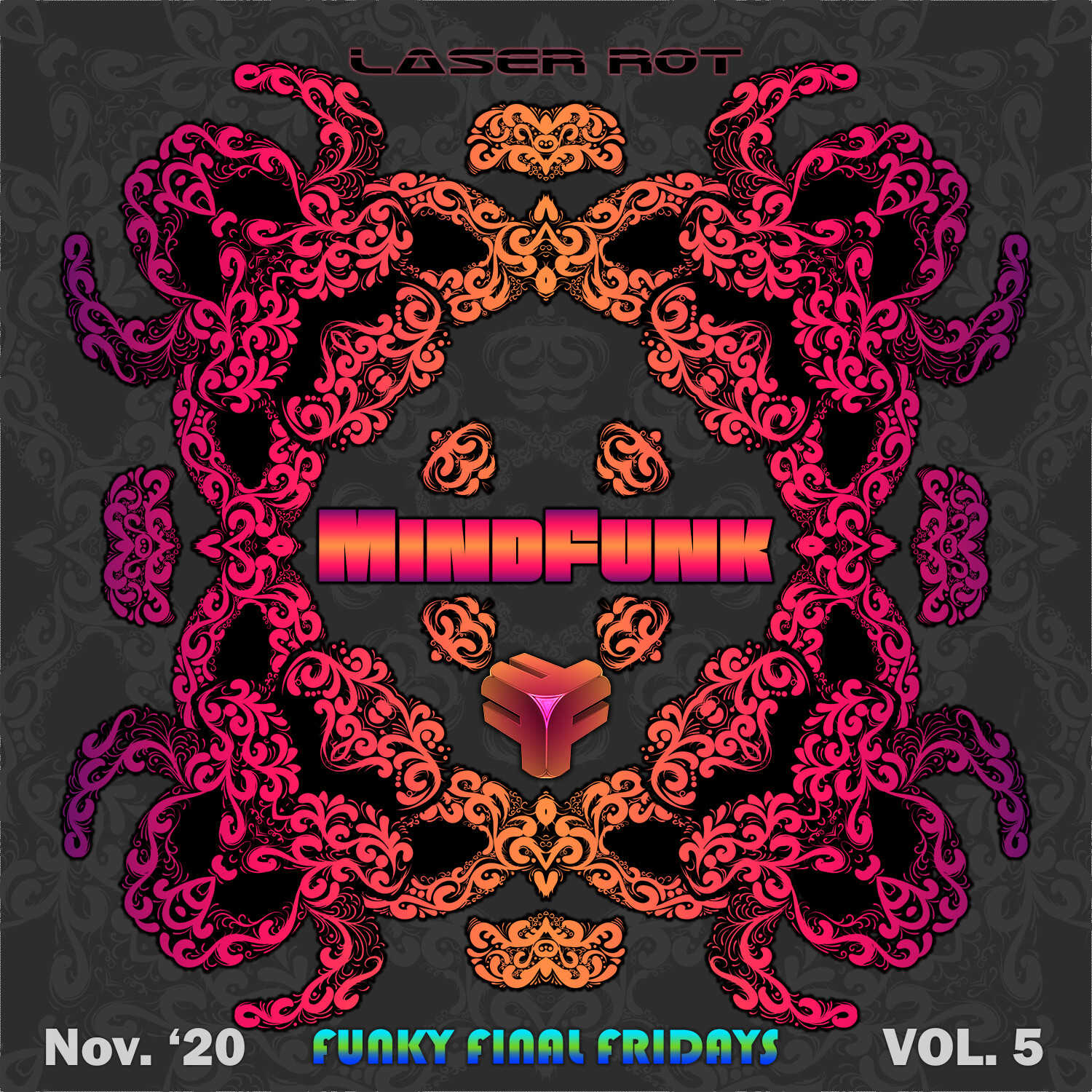 MindFunk Album Artwork - Filigree Kaleidoscope