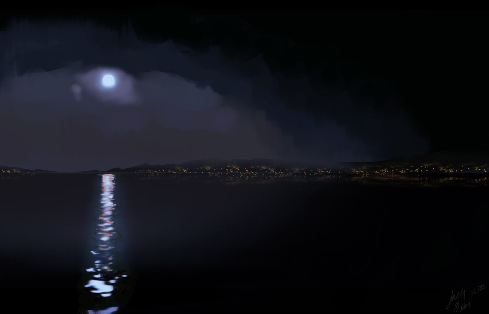 Off the coast of Italy