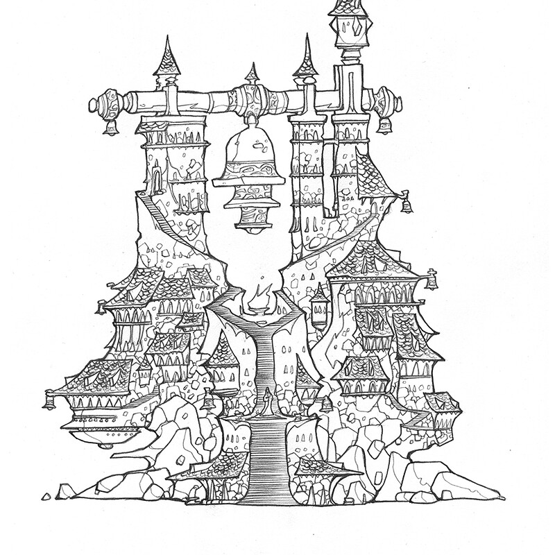 Codename: Empyre - Dual Planets - Light City Architecture 02