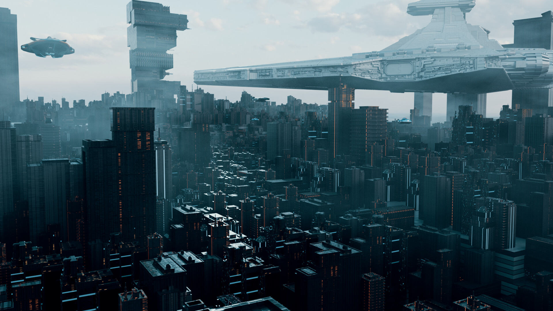 Archangel - Crisis in a Dystopian City - Environment Art