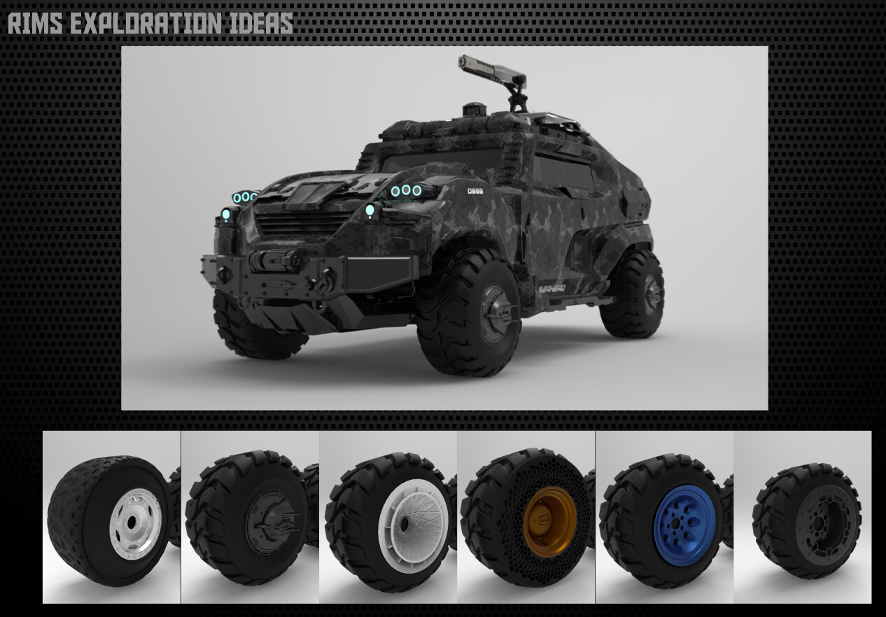 Shwetank Shukla Hammerhead Tactical Response Vehicle A Concept