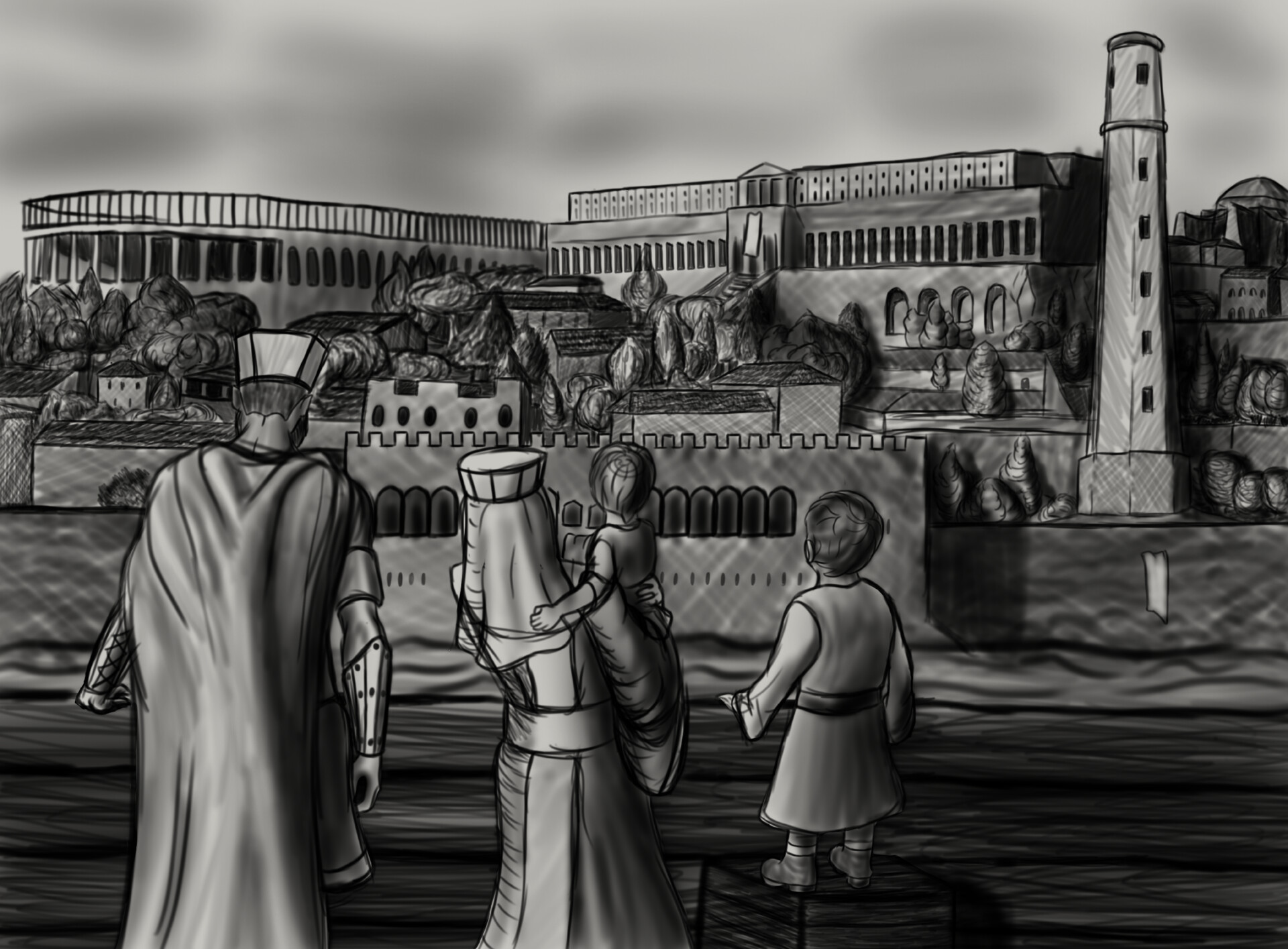 Artstation Byzantine And Georgian Empire Concept Art Akaki Makatsaria