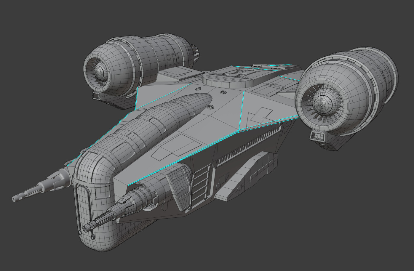 Mandalorian's ship online