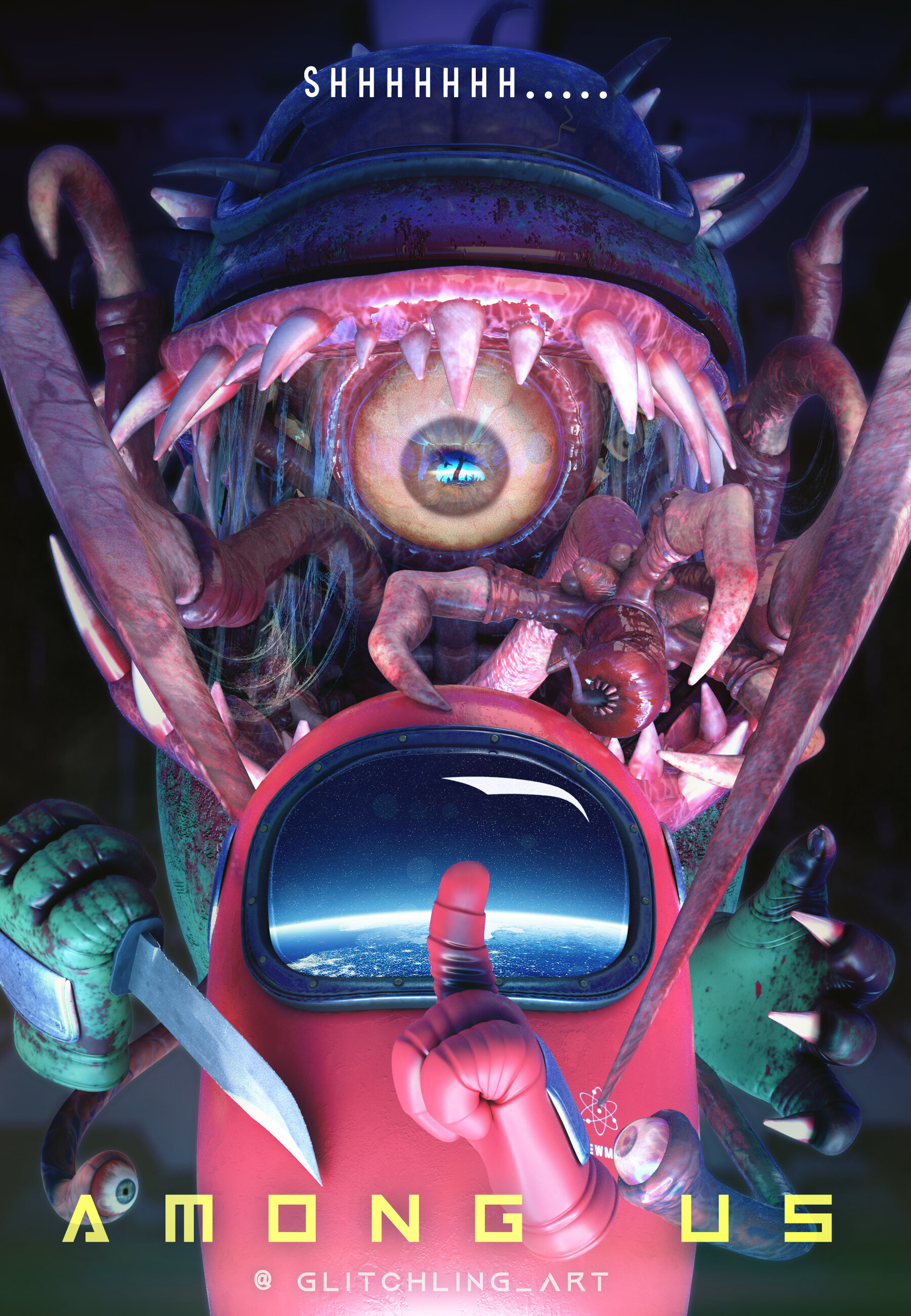 ArtStation Among Us Movie Poster