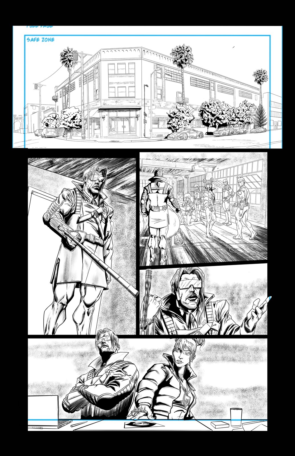 #inks
Chief Titan Entering a crime Scene
