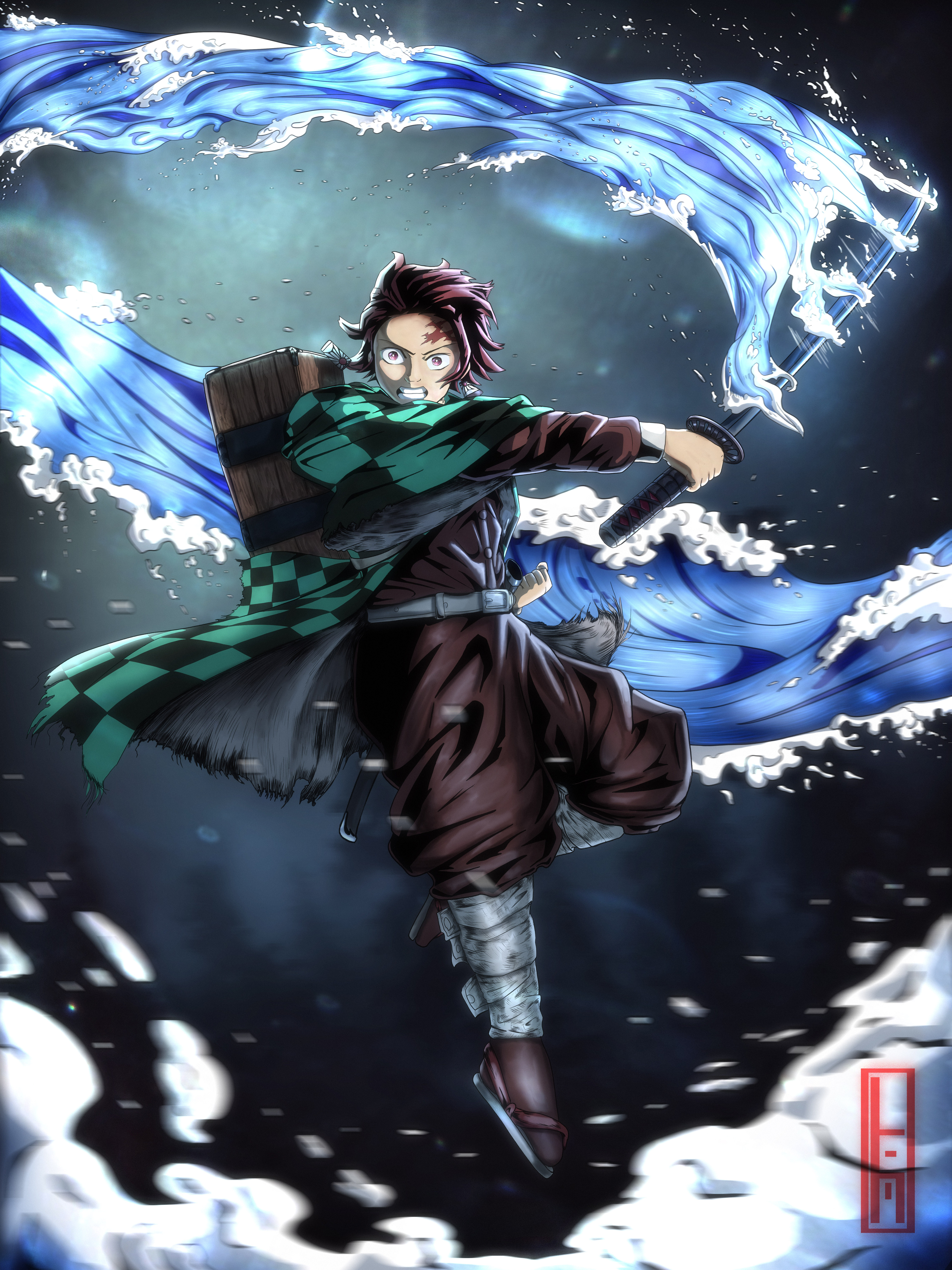 Artstation Demon Slayer Fan Art Tanjiro Liam Manning 161 votes and 4155 views on imgur: artstation