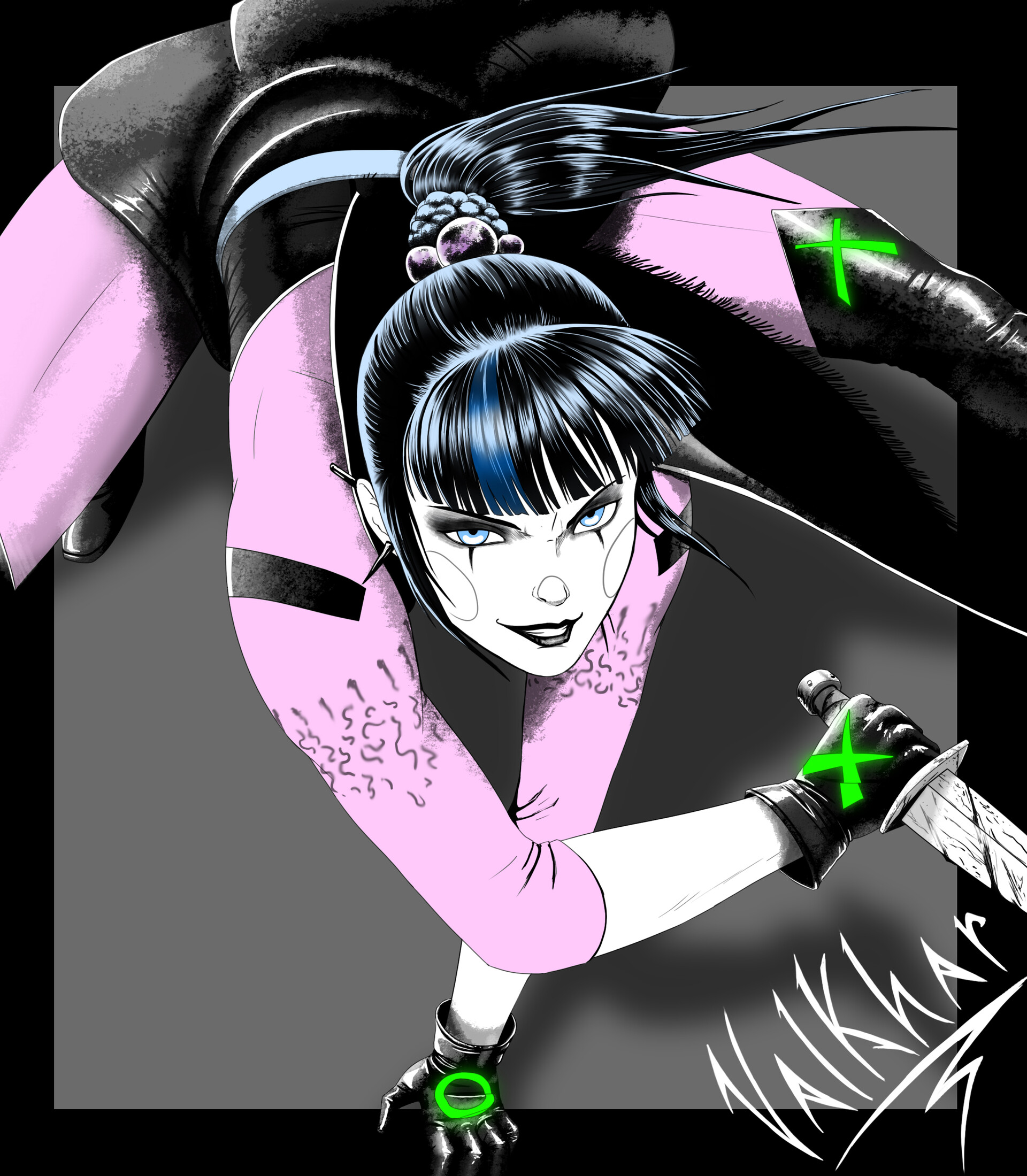 ArtStation Arttober 03 Punchline DC Comics