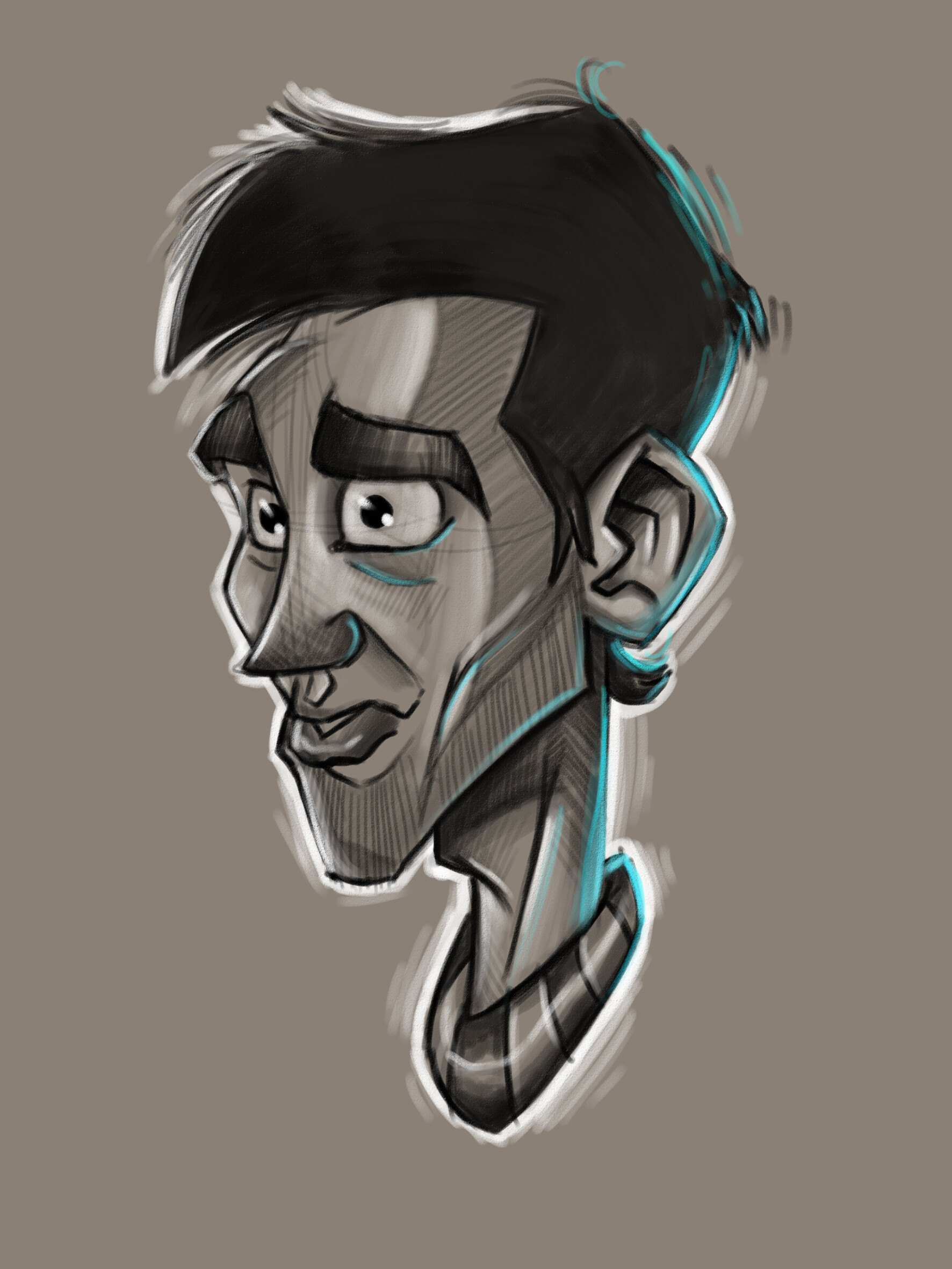 Artstation Quick Sketch For A Head Bassem Adham Ask me credit me no stealing why do you want these sprites? quick sketch for a head bassem adham