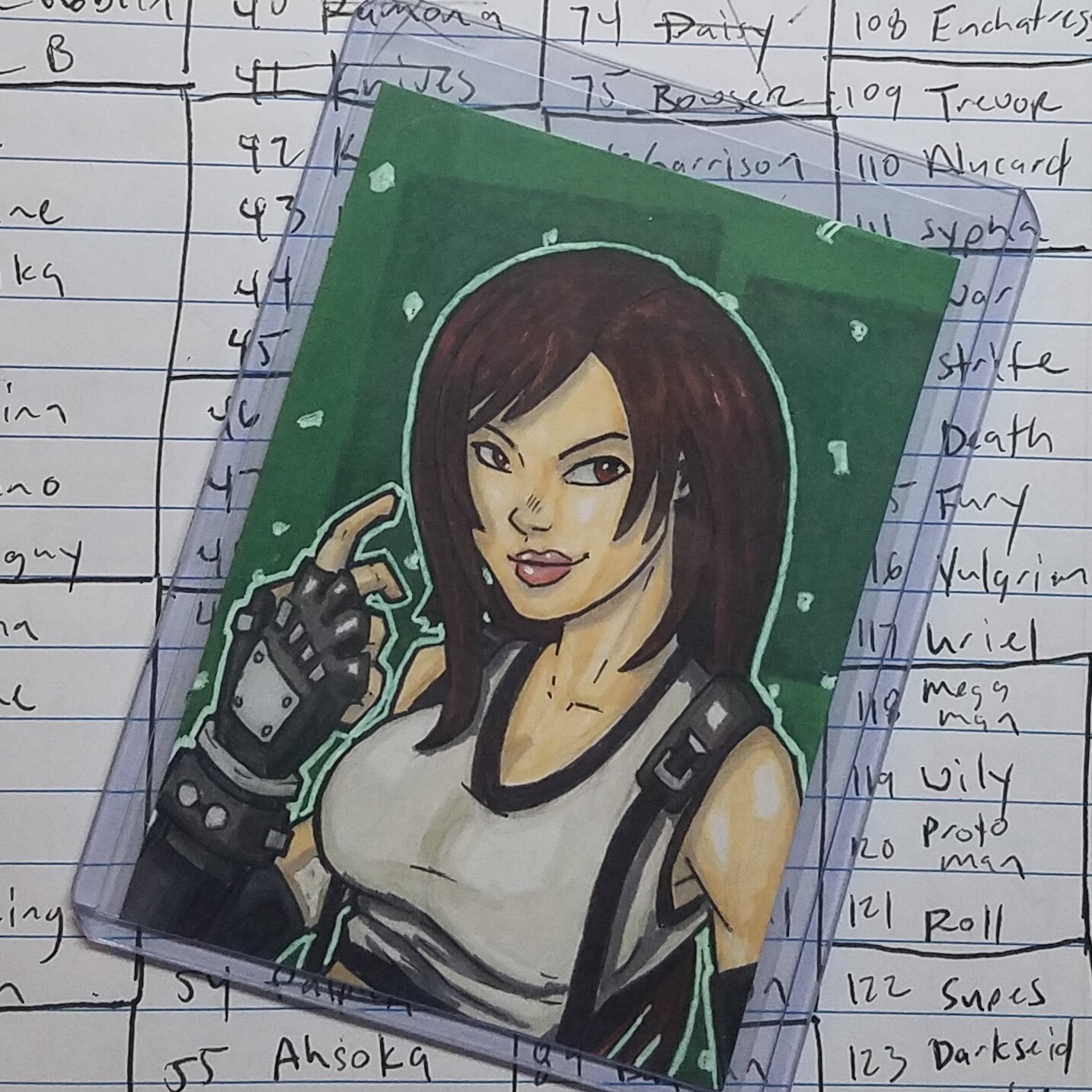 Artstation - Tifa Lockhart Sketchcard