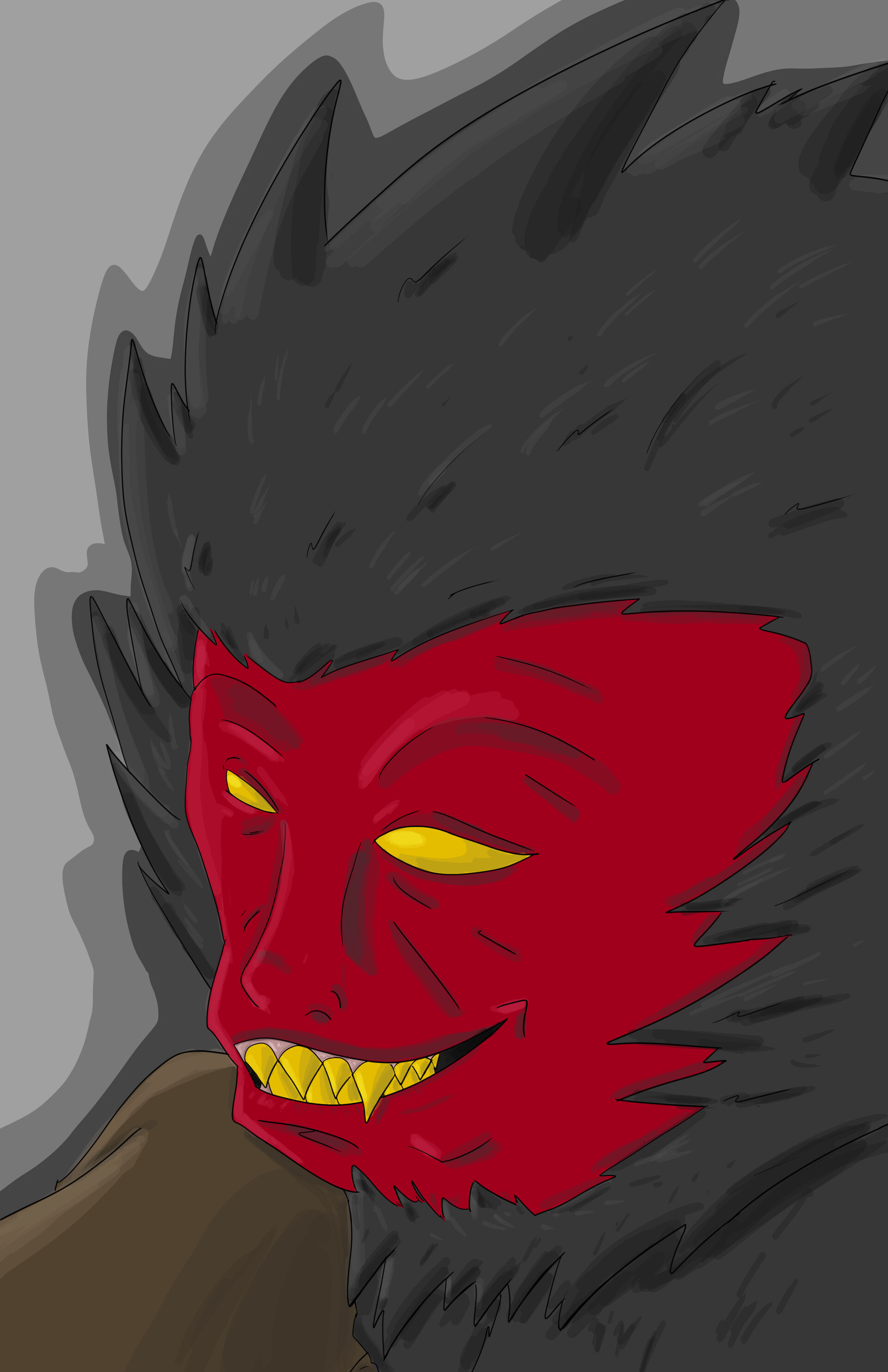 ArtStation Flute Demon Expression