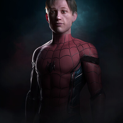 Peter parker, Spider-man Homecoming Fan Art 