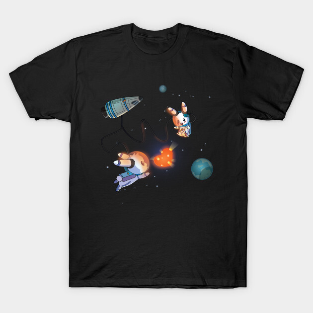 You can find the prints on teepublic.
https://www.teepublic.com/t-shirt/1656967-bunnies-space-love?store_id=125261