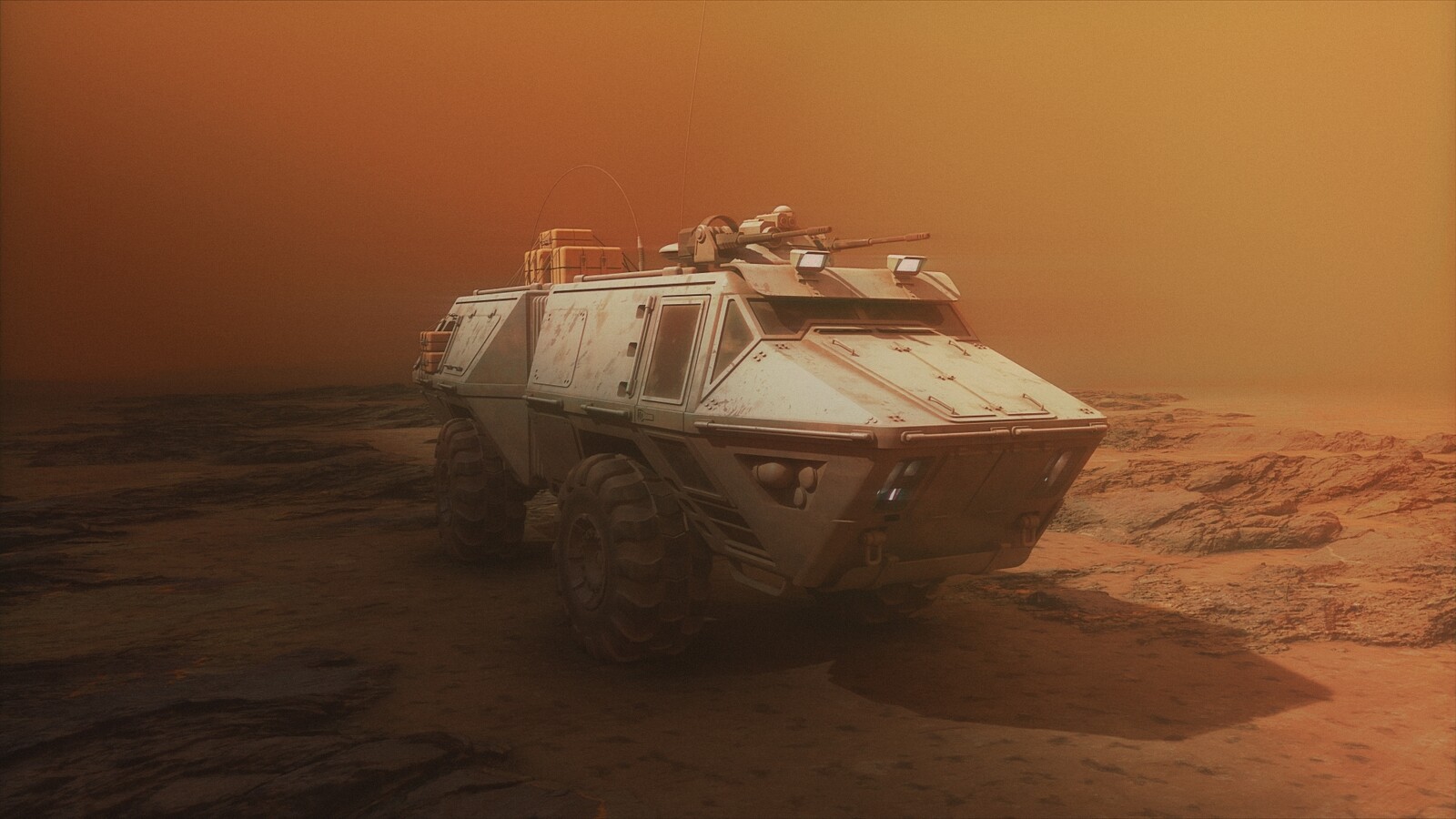 Mars Rover Vehicle