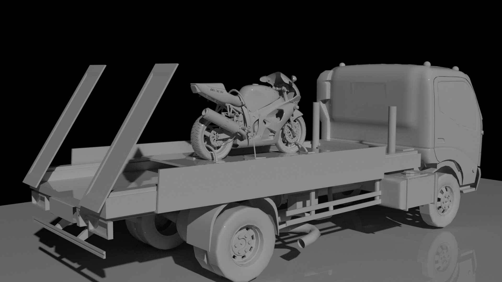 Artstation Toyota Dx 700 Truck 3d Modelling Harsh Patel