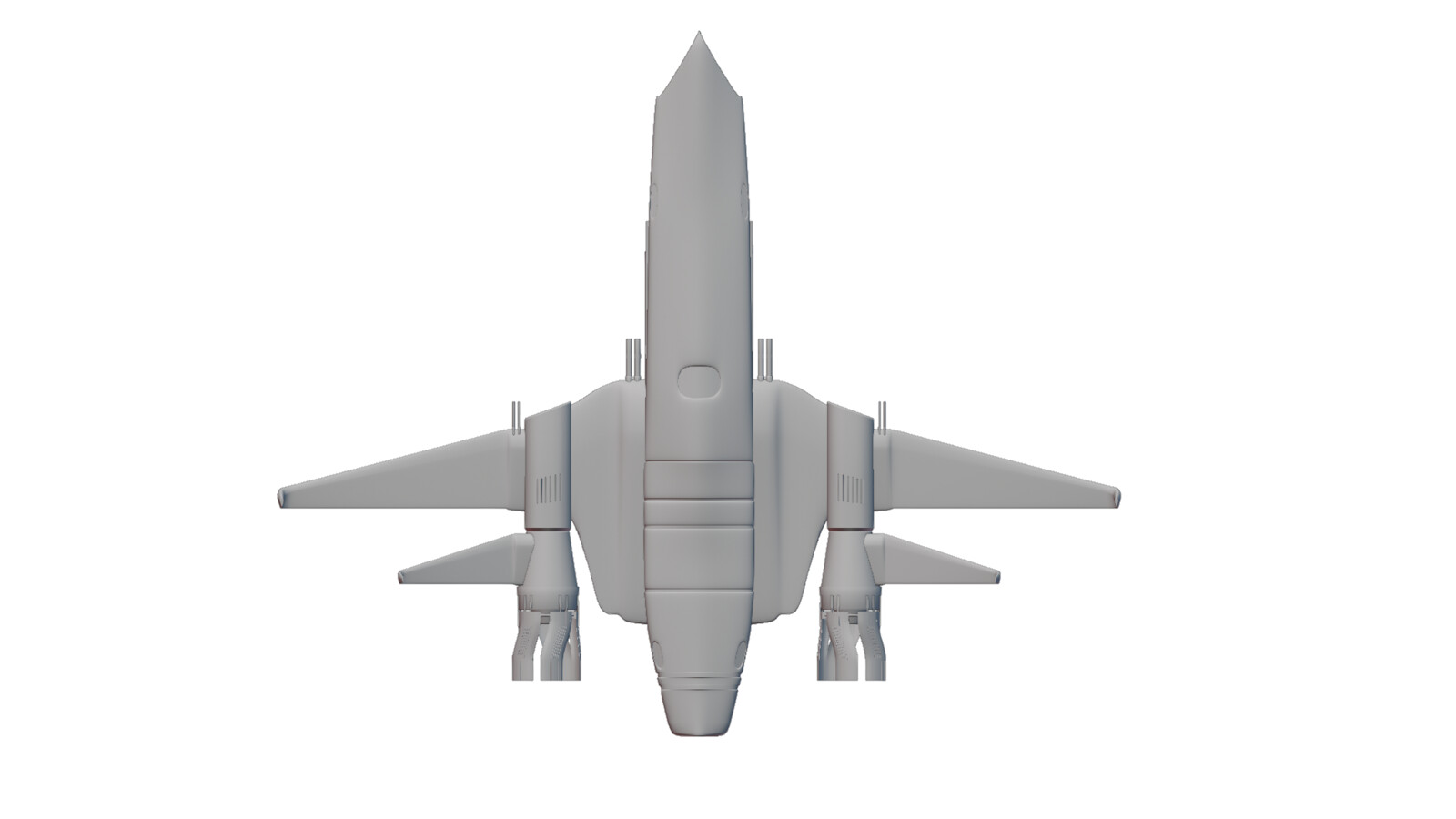 Rocket Plane Bottom