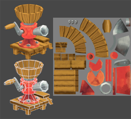 Prop model and texture for Farmville 2