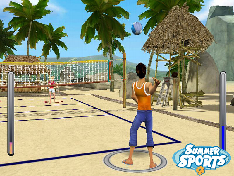 Wii Summer Sports environment assets.