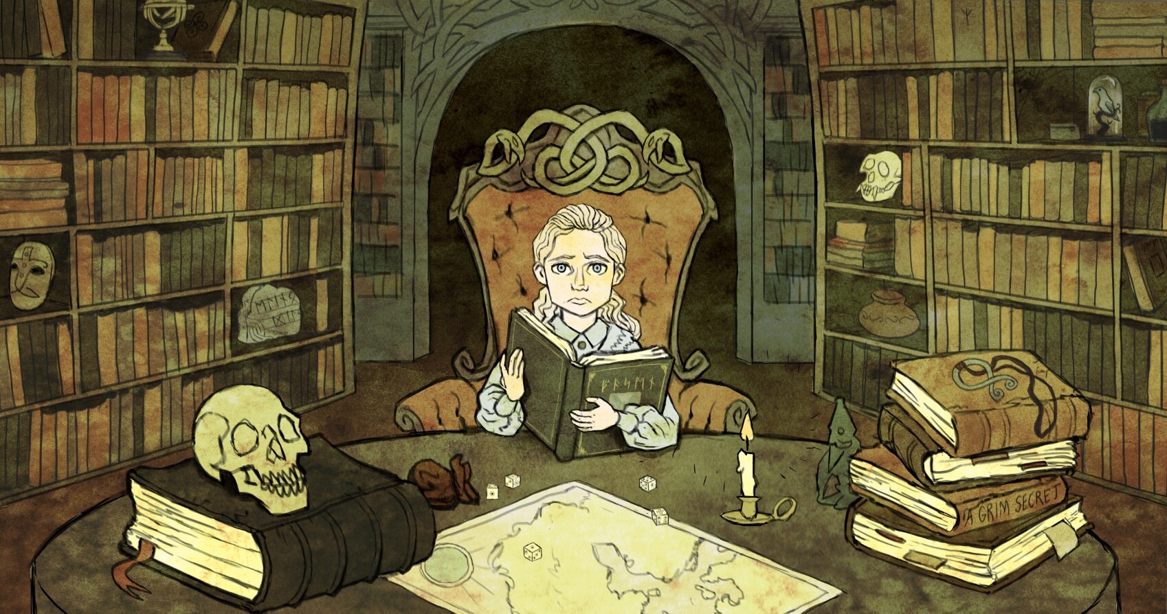 Anton Vitus - The Lost Mountain Saga - game master portrait for VAESEN