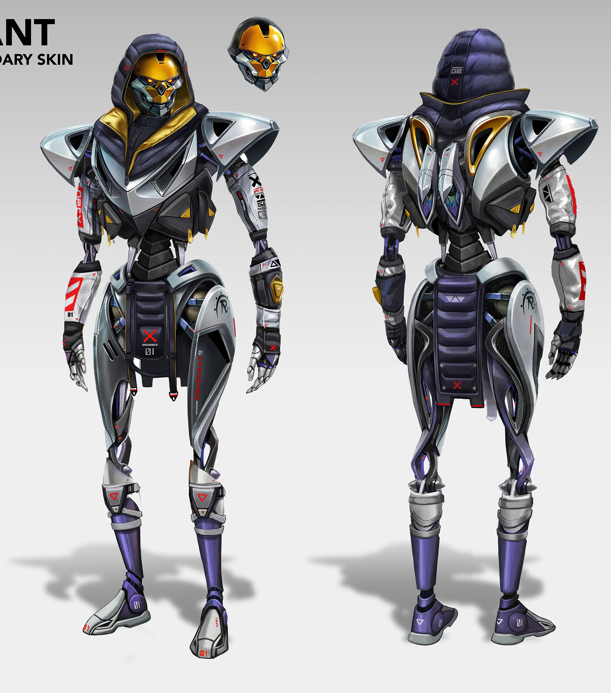 Artstation Revenant Deathproof Legendary Skin Sam Sun