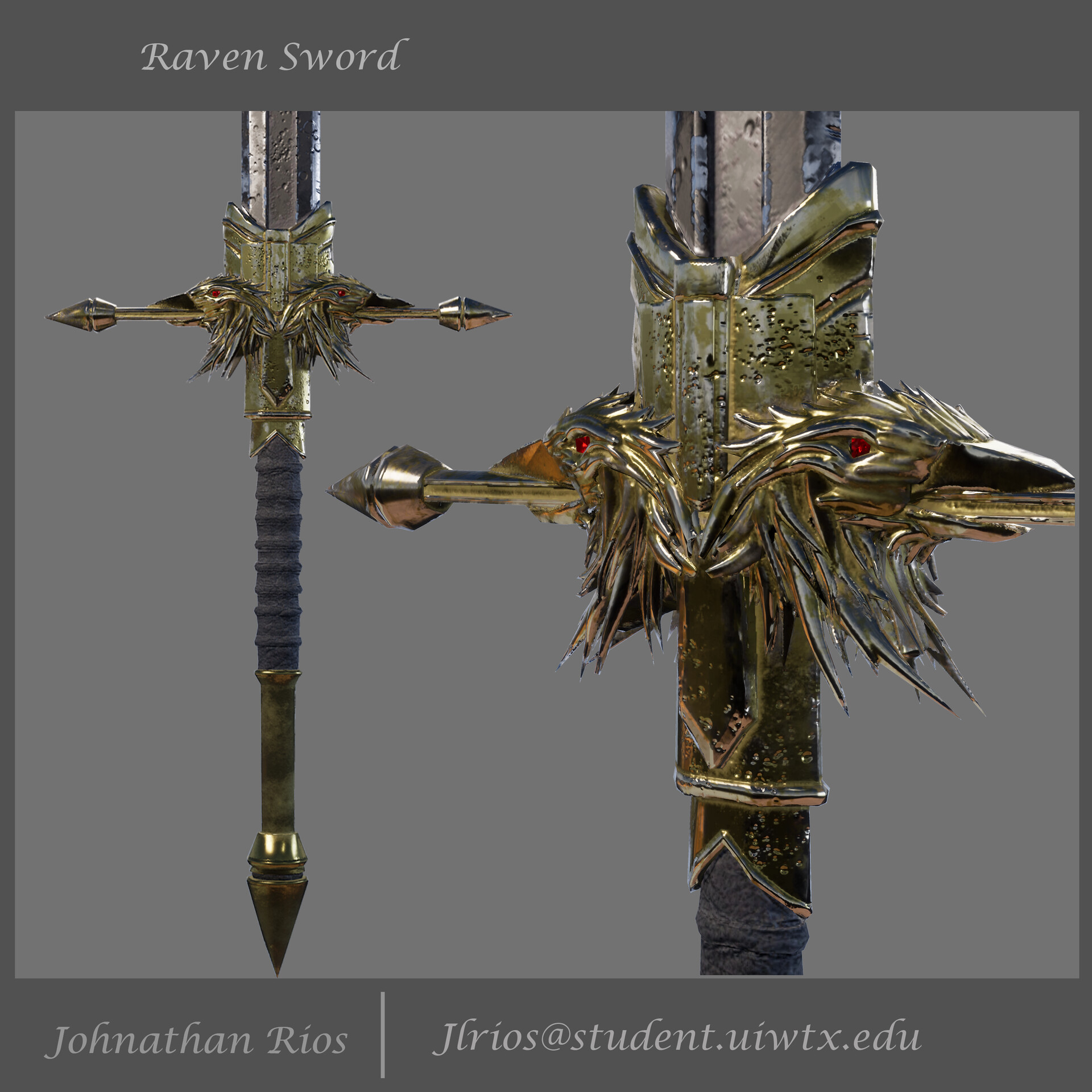ArtStation - Raven Sword
