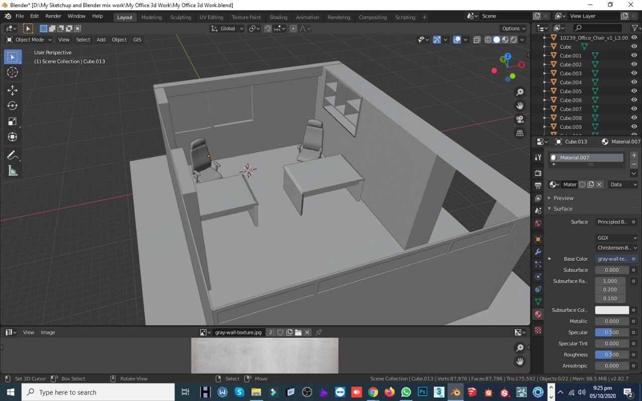 sketchup enscap and photoshop 3d rendering