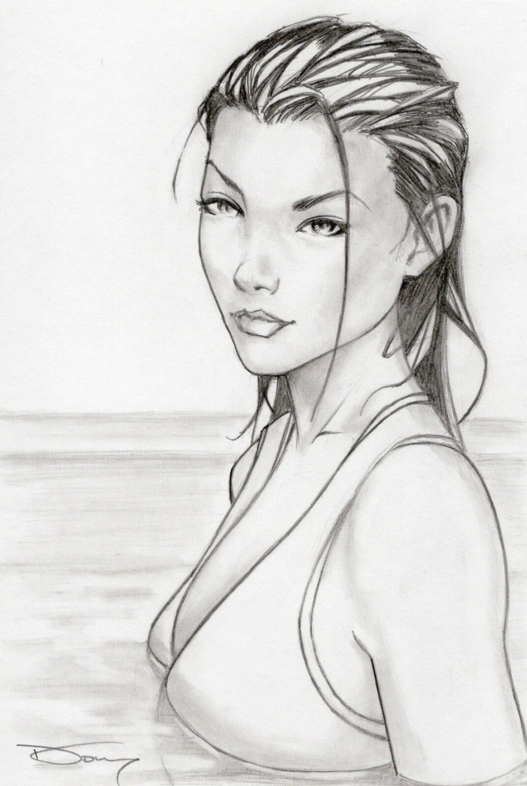 Aspen Matthews from Aspen Comic's Fathom.
Drawn in pencil on 100 lbs white card stock
4 x 6 inch

If you're interested in a commission like this one, please visit my shop for more details!
https://donnydtran.bigcartel.com/