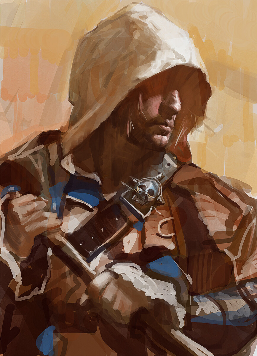 Round brush head painting practice challenge（54—62）