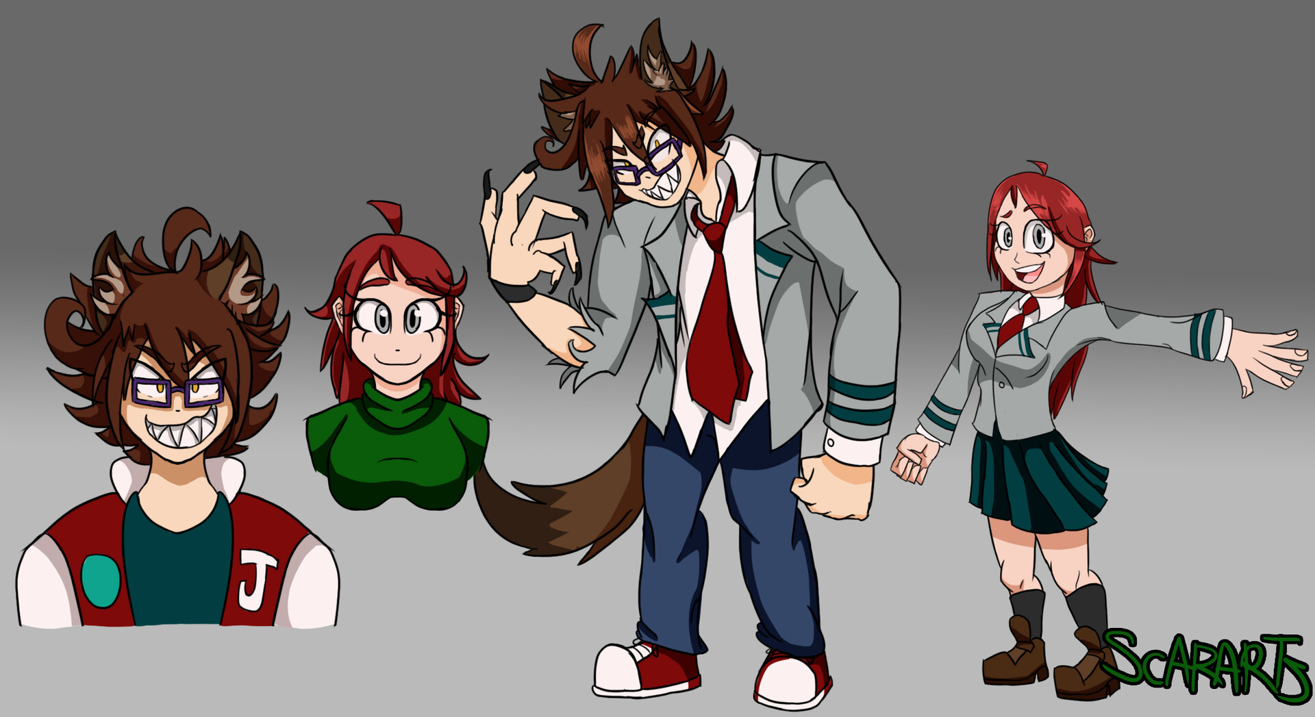 German Carpio My Hero Academia Style