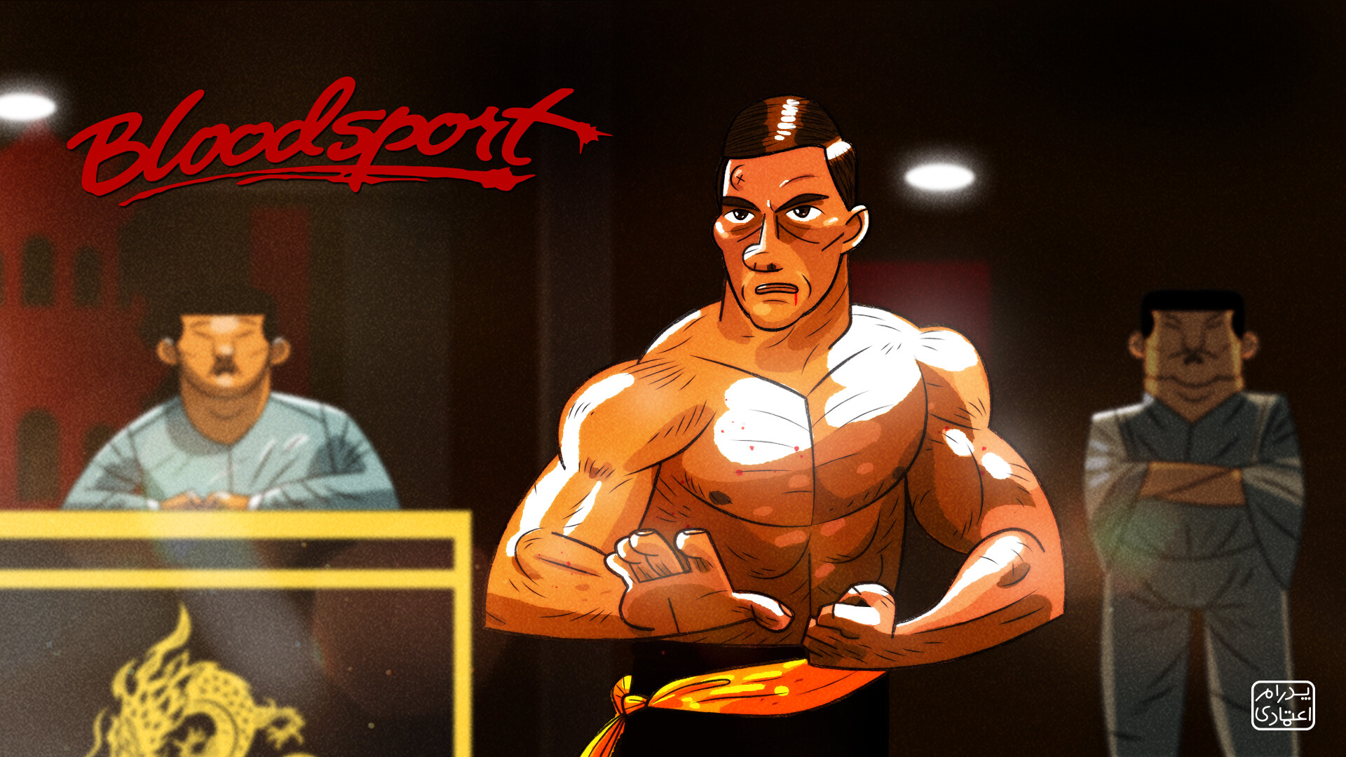 ArtStation Bloodsport JCVD