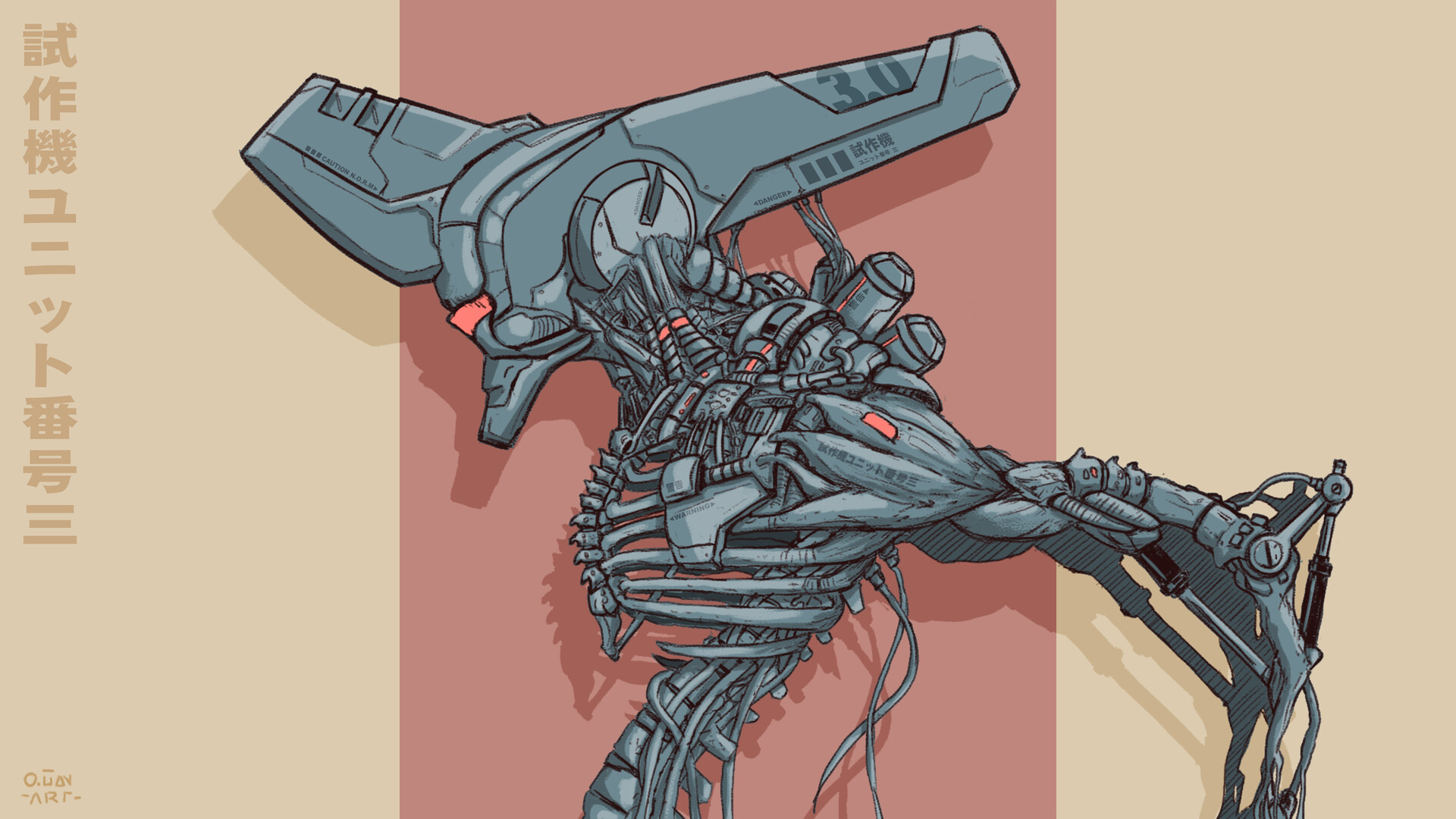 ArtStation - RETROWAVE: Prototype Unit 3.0