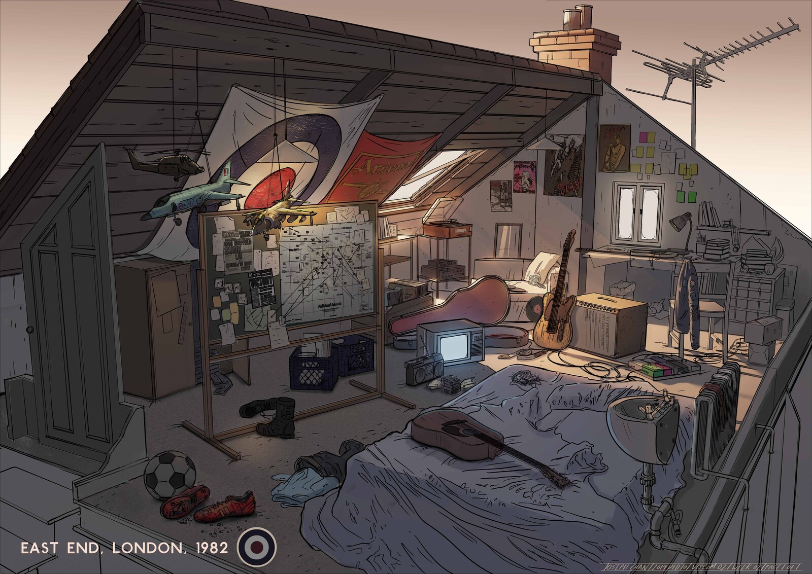 Teenager's bedroom