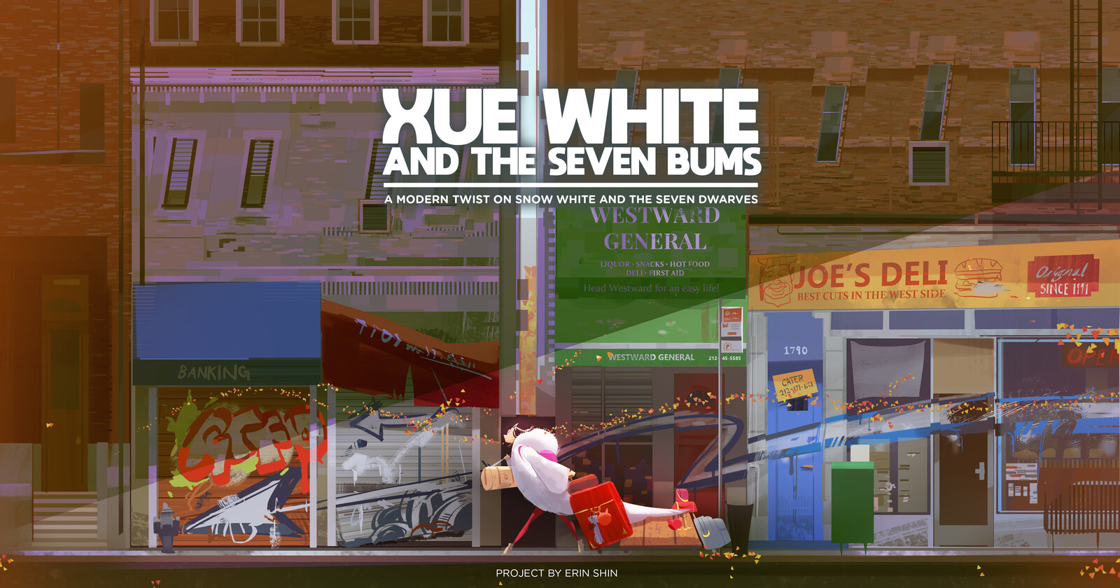 Xue White and the Seven Bums (A Modern Take on Snow White)