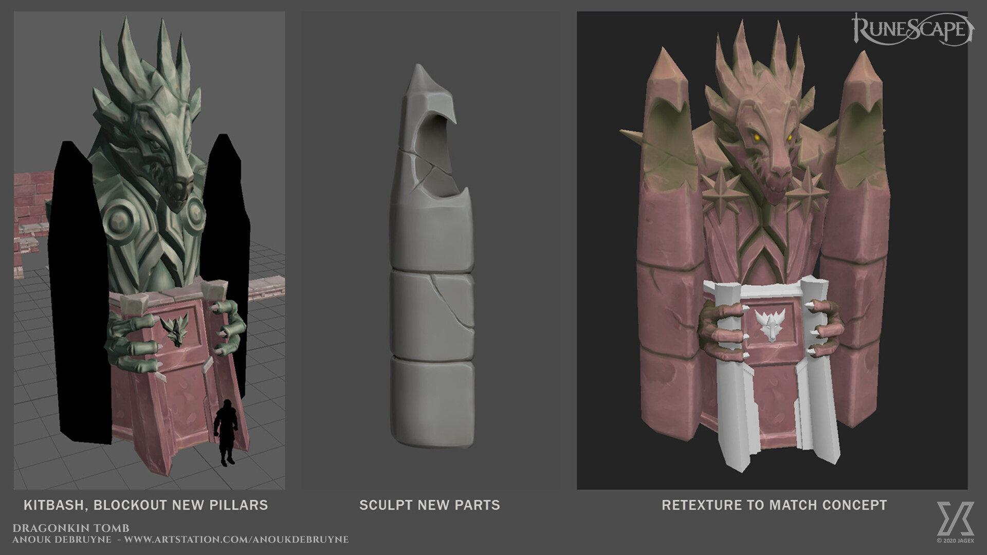 Anouk Debruyne Dragonkin tomb Runescape