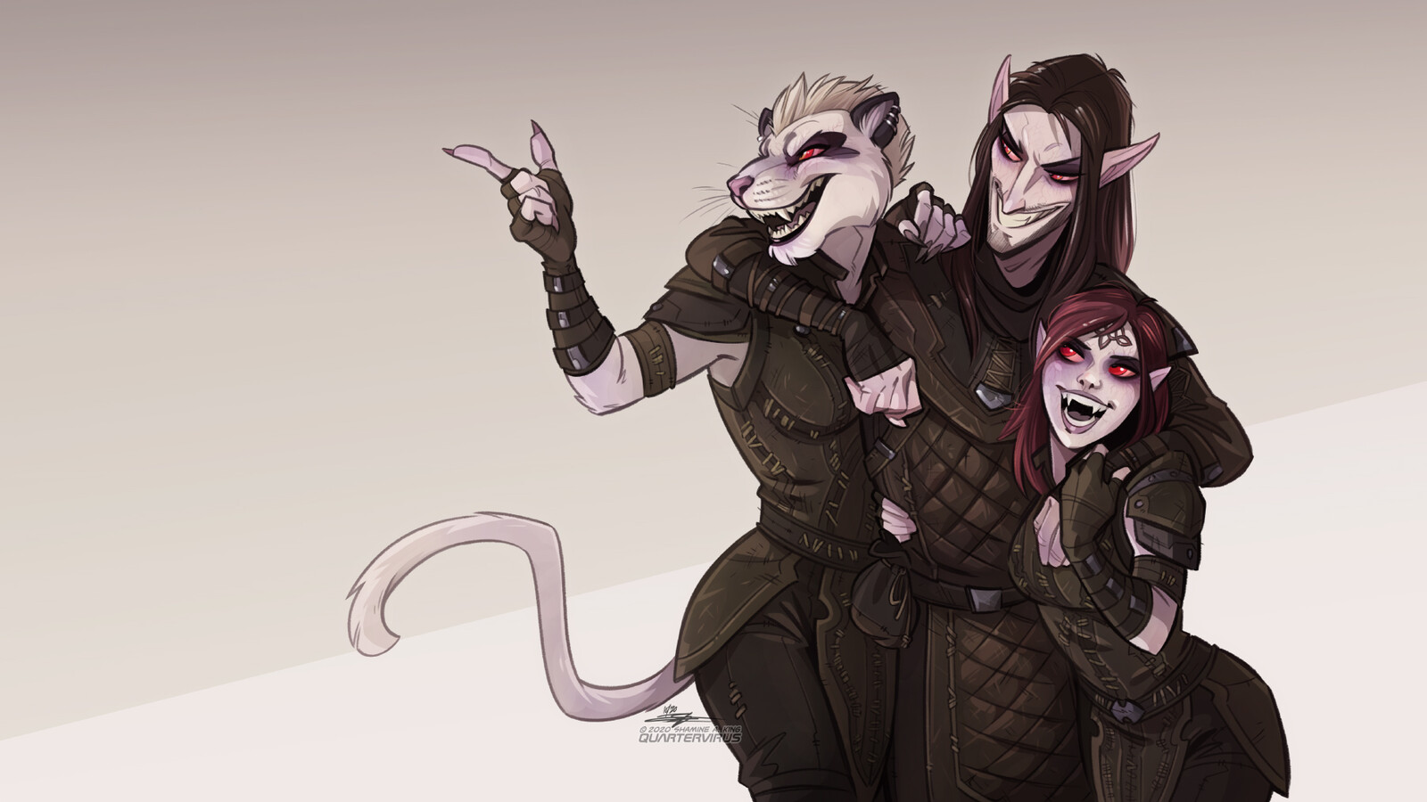 The Grey Host is great and all, but Adusa-daro, Gwendis, and Dad-Energy Count Verandis will always be my OG vampires, just in time for spooky month.