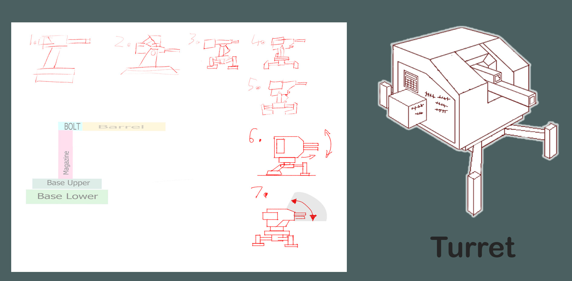 ArtStation - Turret Concept