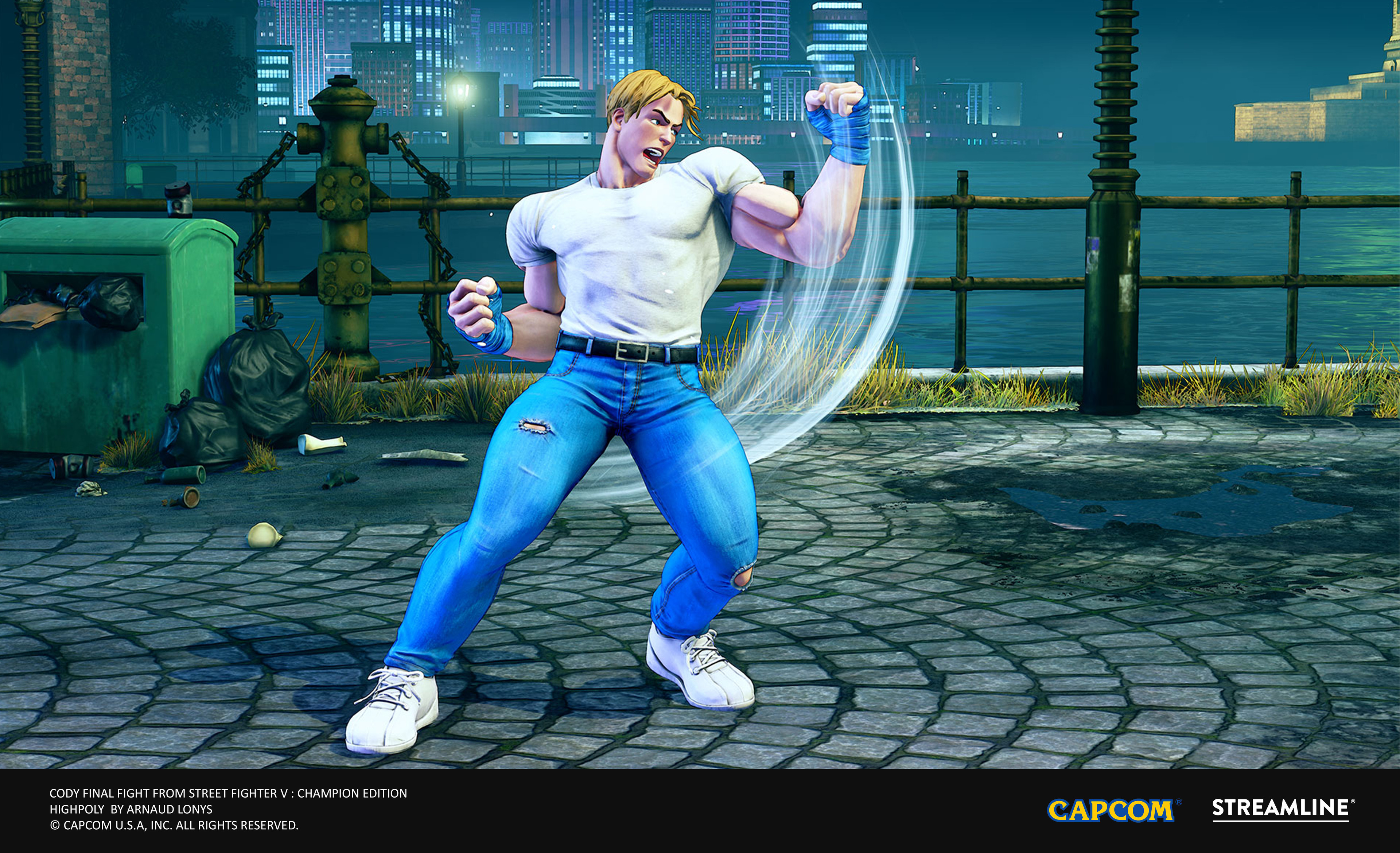 Arnaud Lonys Street Fighter V Cody Final Fight