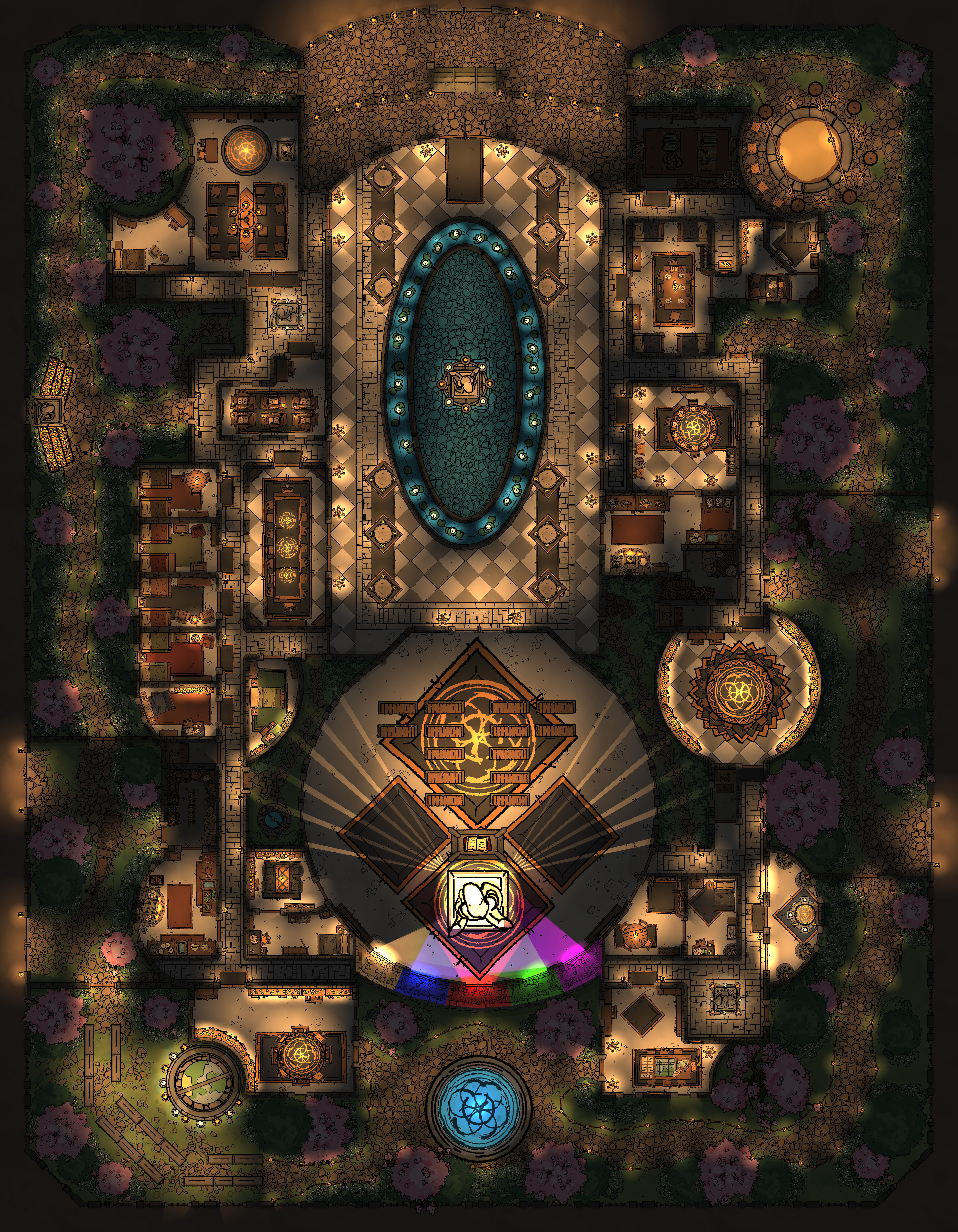 Temple of Light - Night