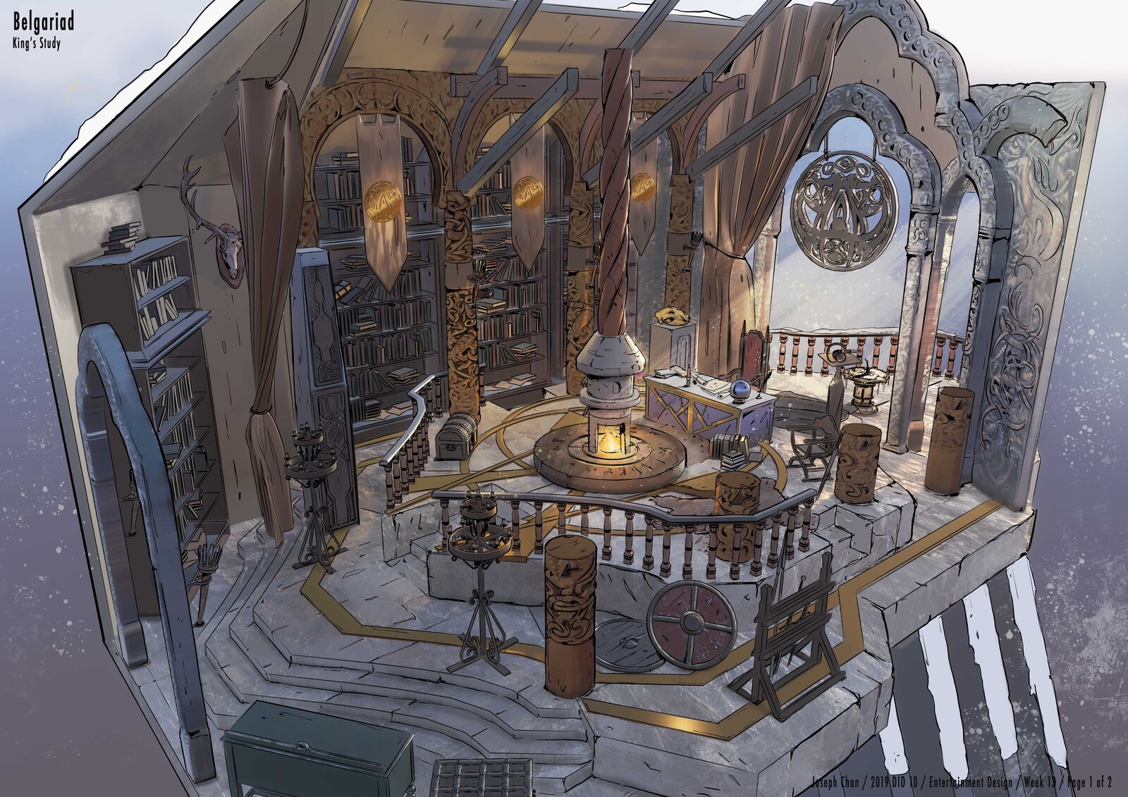 King's Study - Belgariad