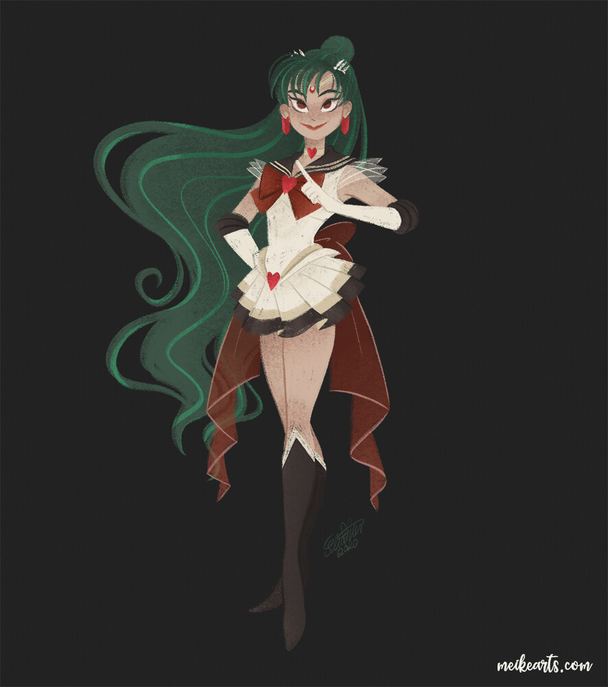 ArtStation - Eternal Sailor moon fanart