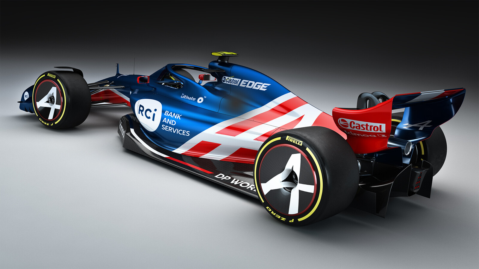 Dessga Arturo Garcia - Livery concept Alpine 2022
