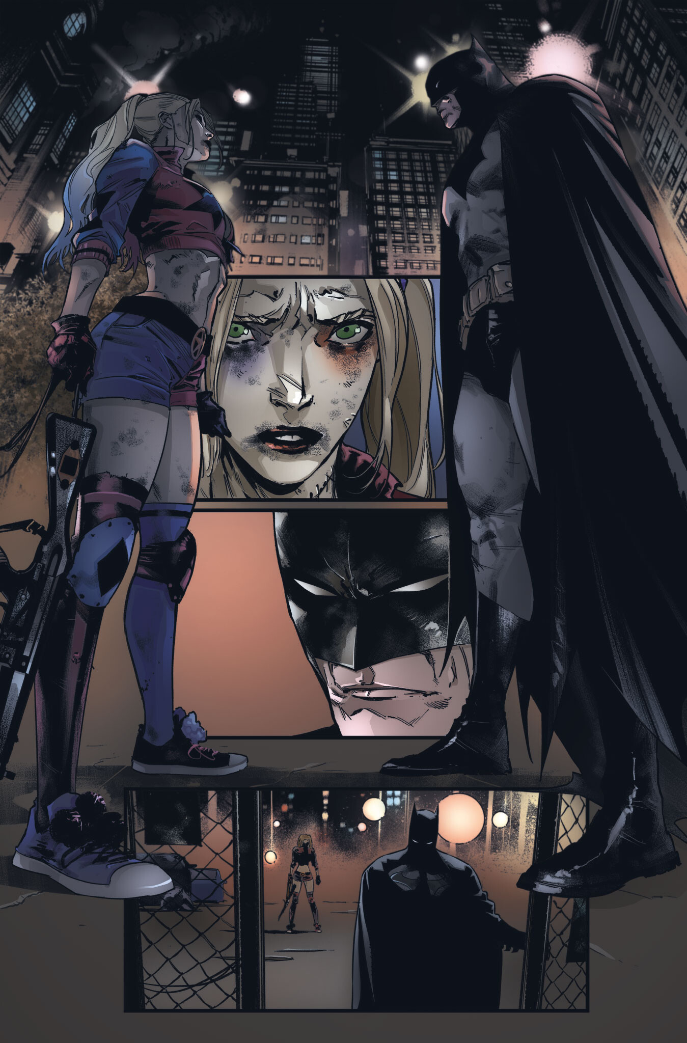ArtStation - Batman and Harley