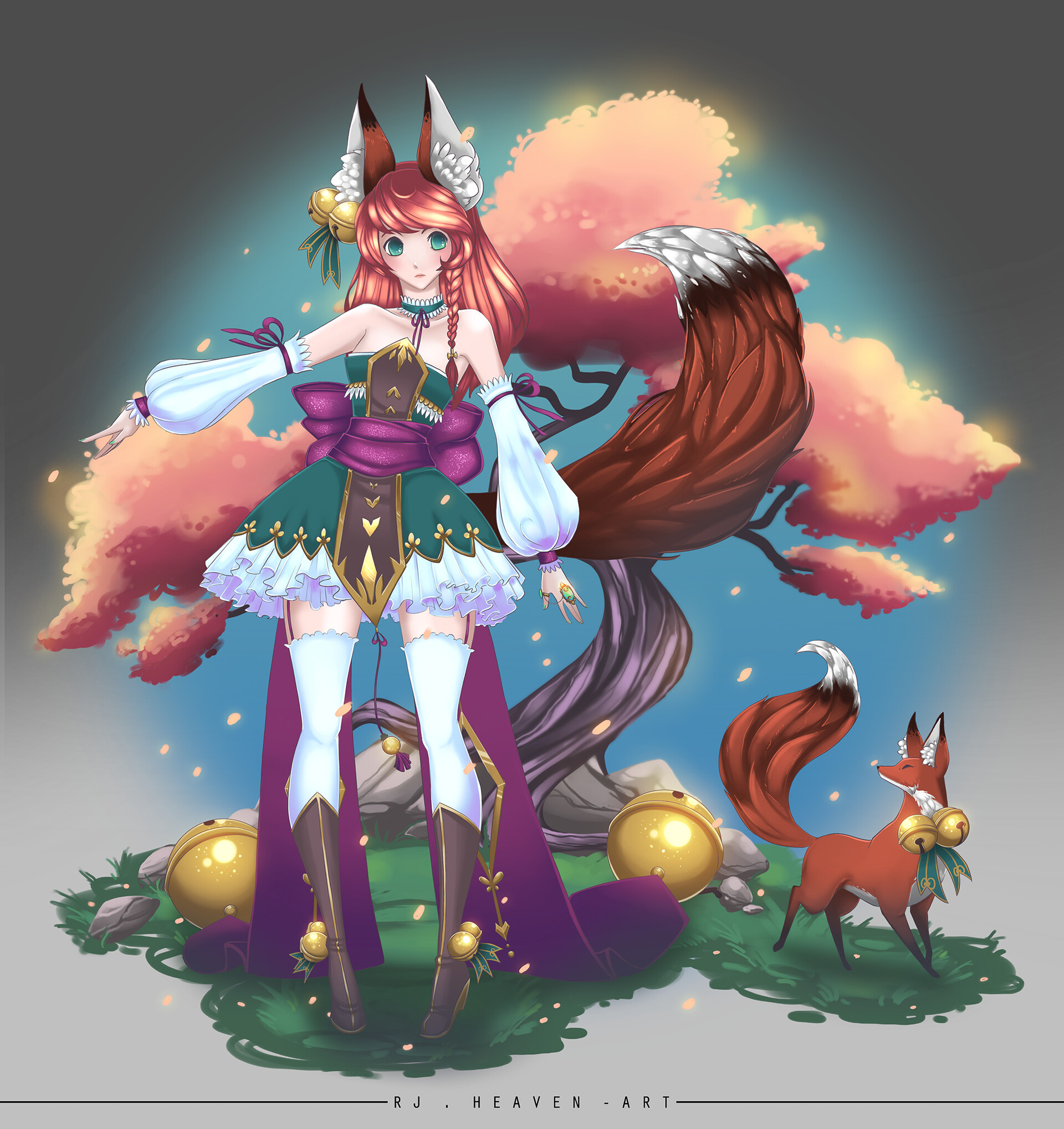 Nine Tailed Fox White Transparent Cartoon Character Game Fox Nine Tailed  Fox Q Version Of The Fox Anime Game Mobile Game PNG Image For Free  Download