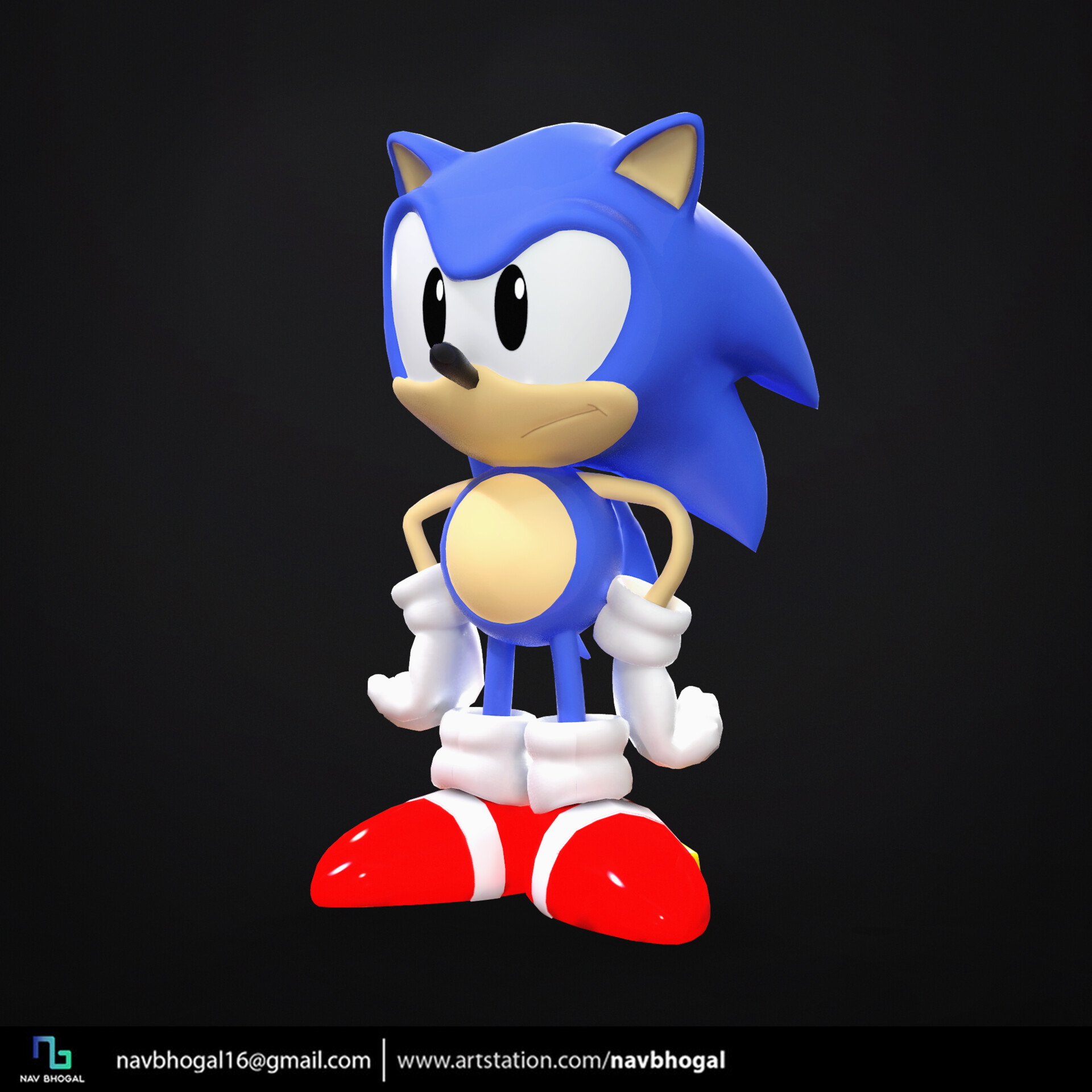 ArtStation - Classic Sonic