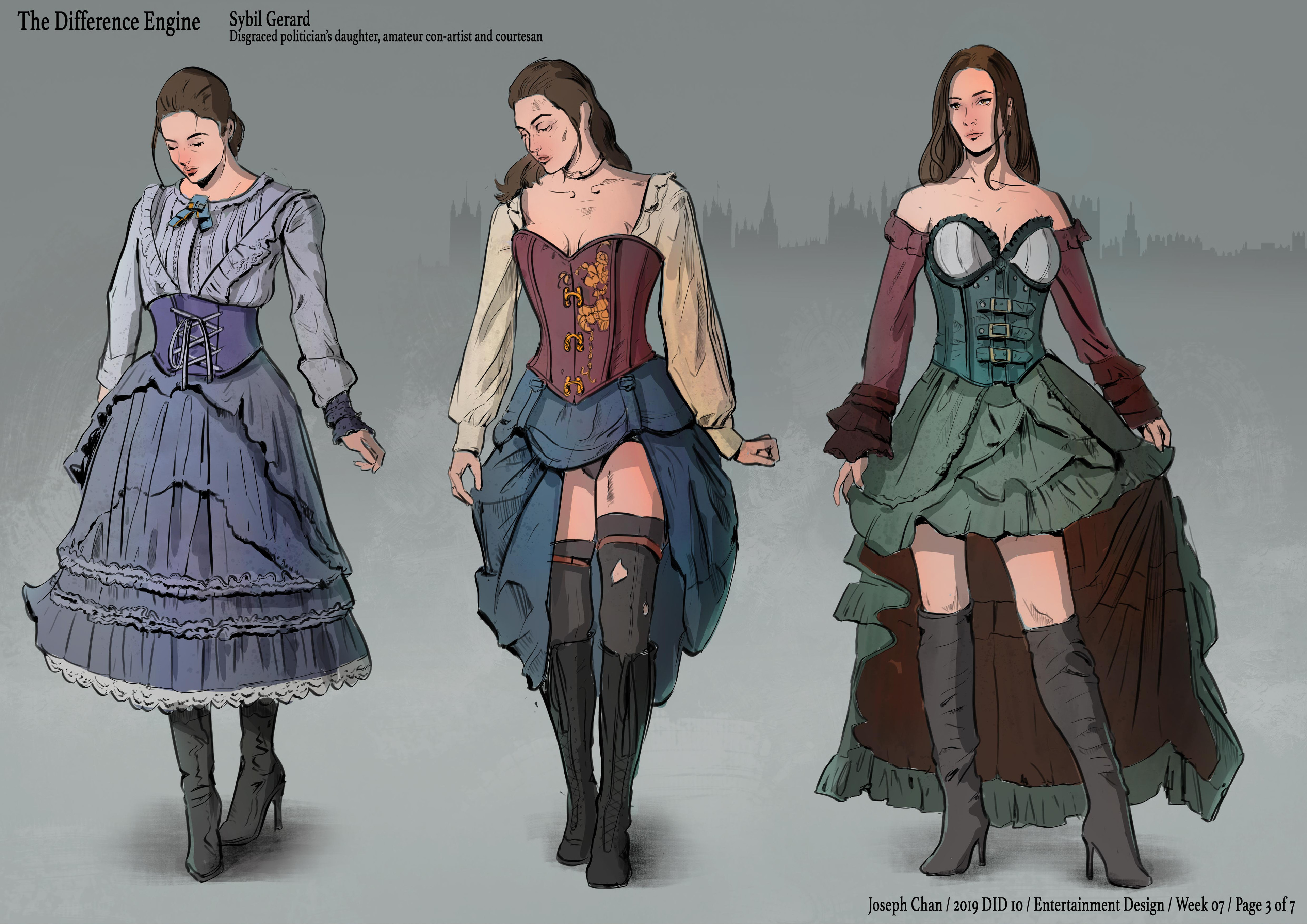 Victorian Freedom Fighter - Variants