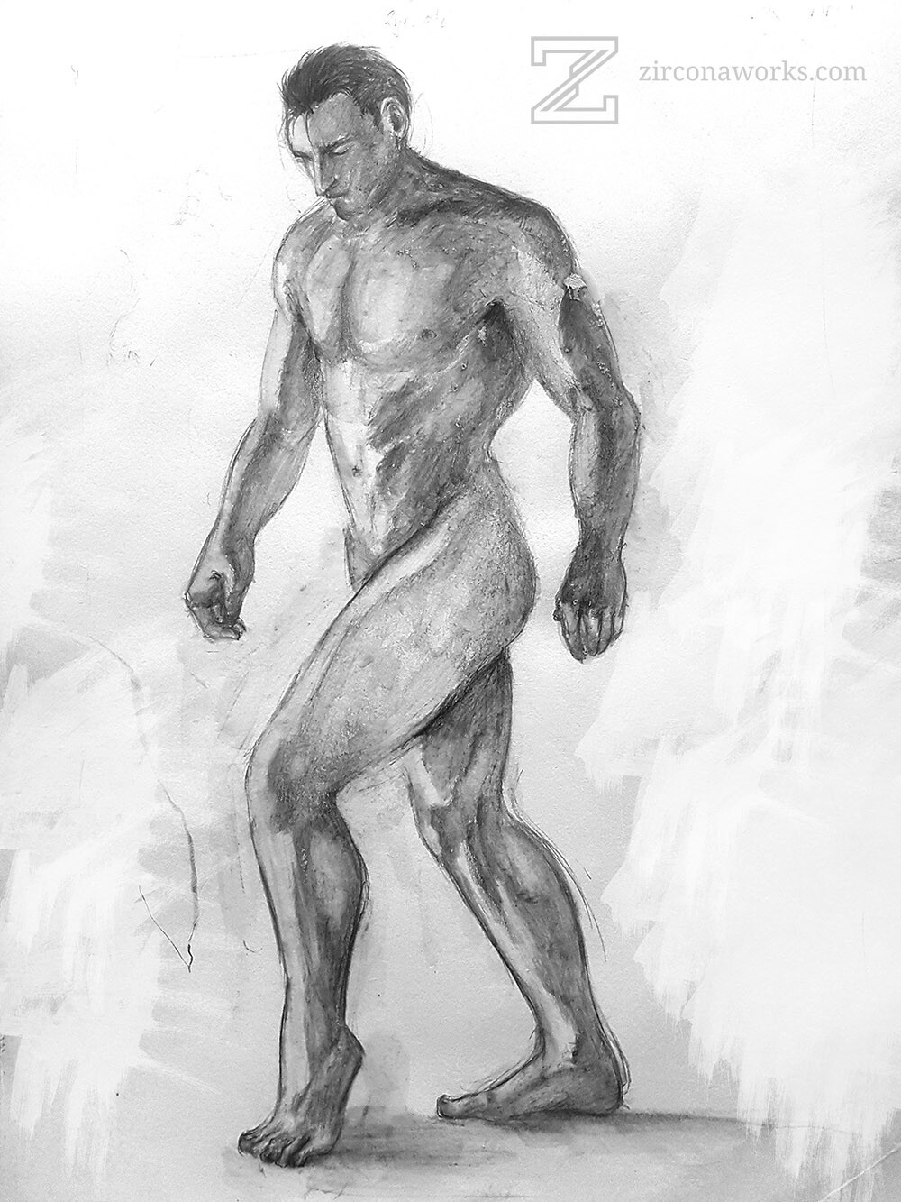 Male nude studies #1