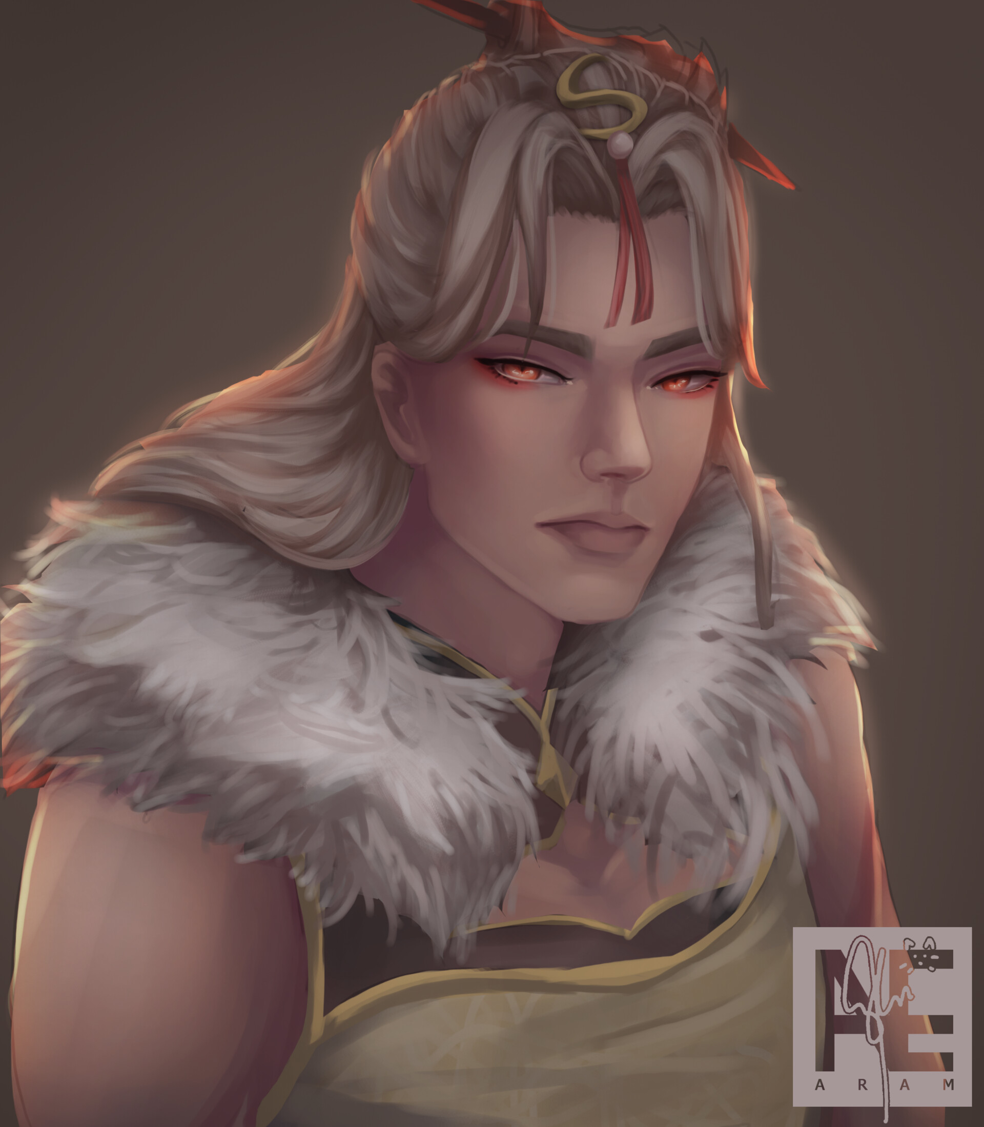 Artstation Genshin Impact Ningguang Genderbend Fan Art Angelic Aram